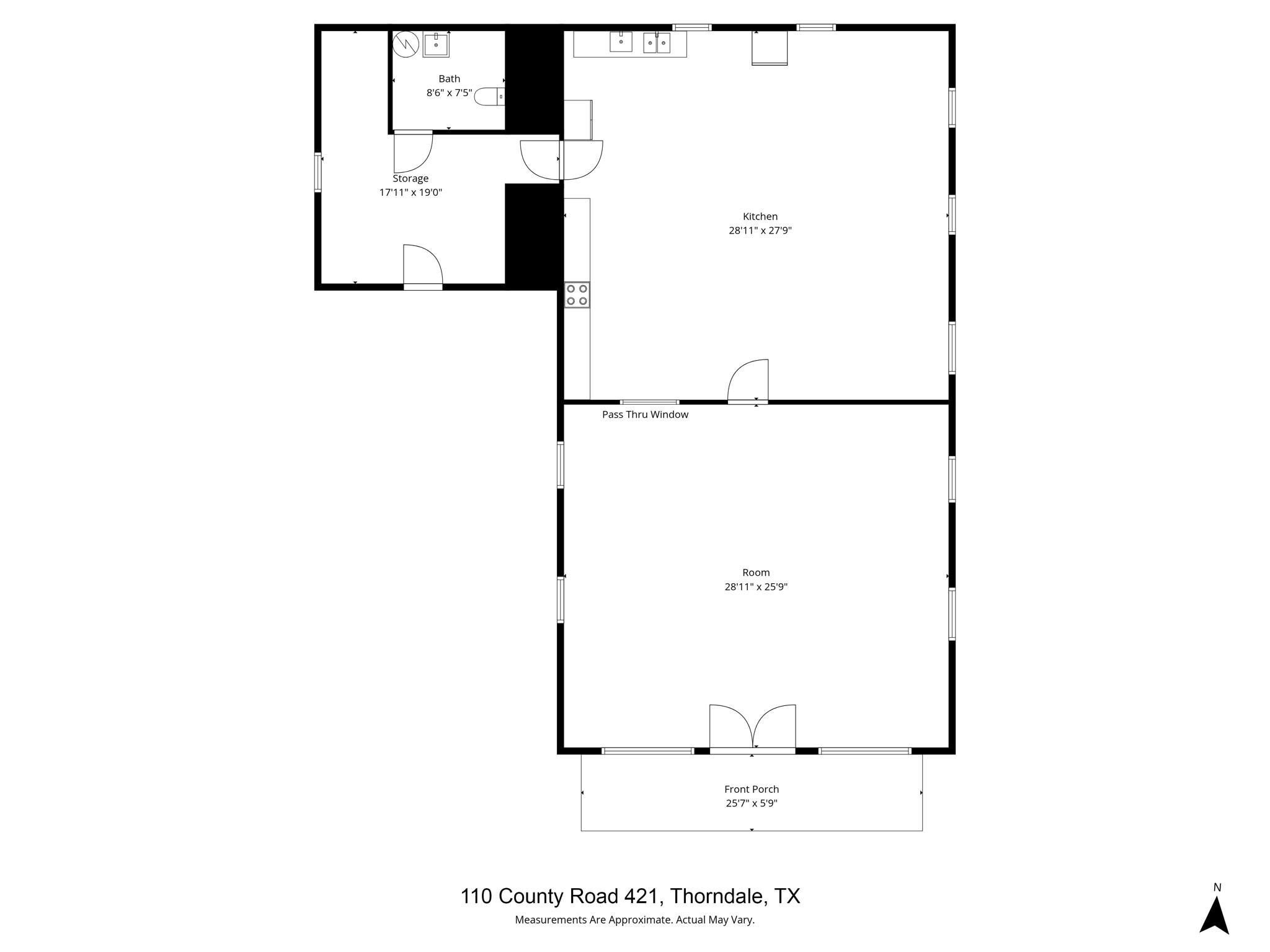 110 County Road 421, Thorndale, TX 76577