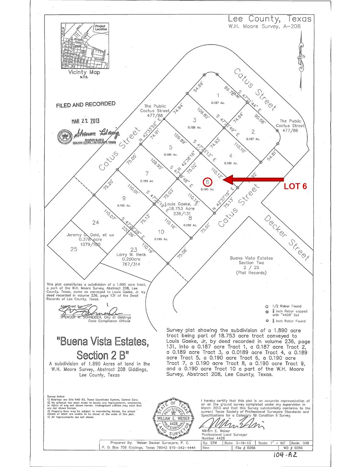 605 Cactus St, Giddings, TX 78942