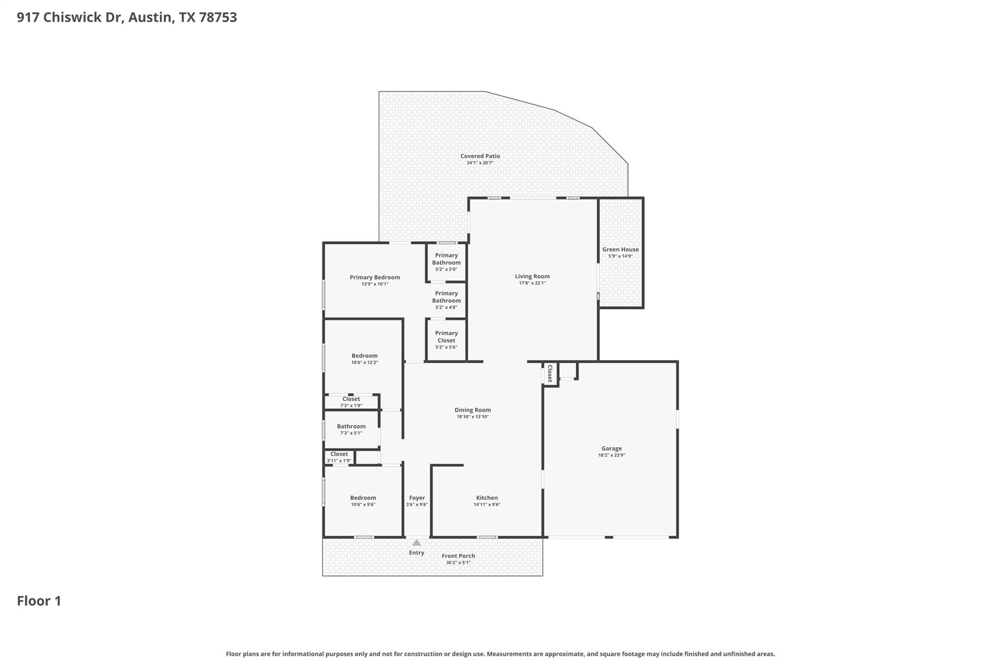 917 Chiswick Dr, Austin, TX 78753