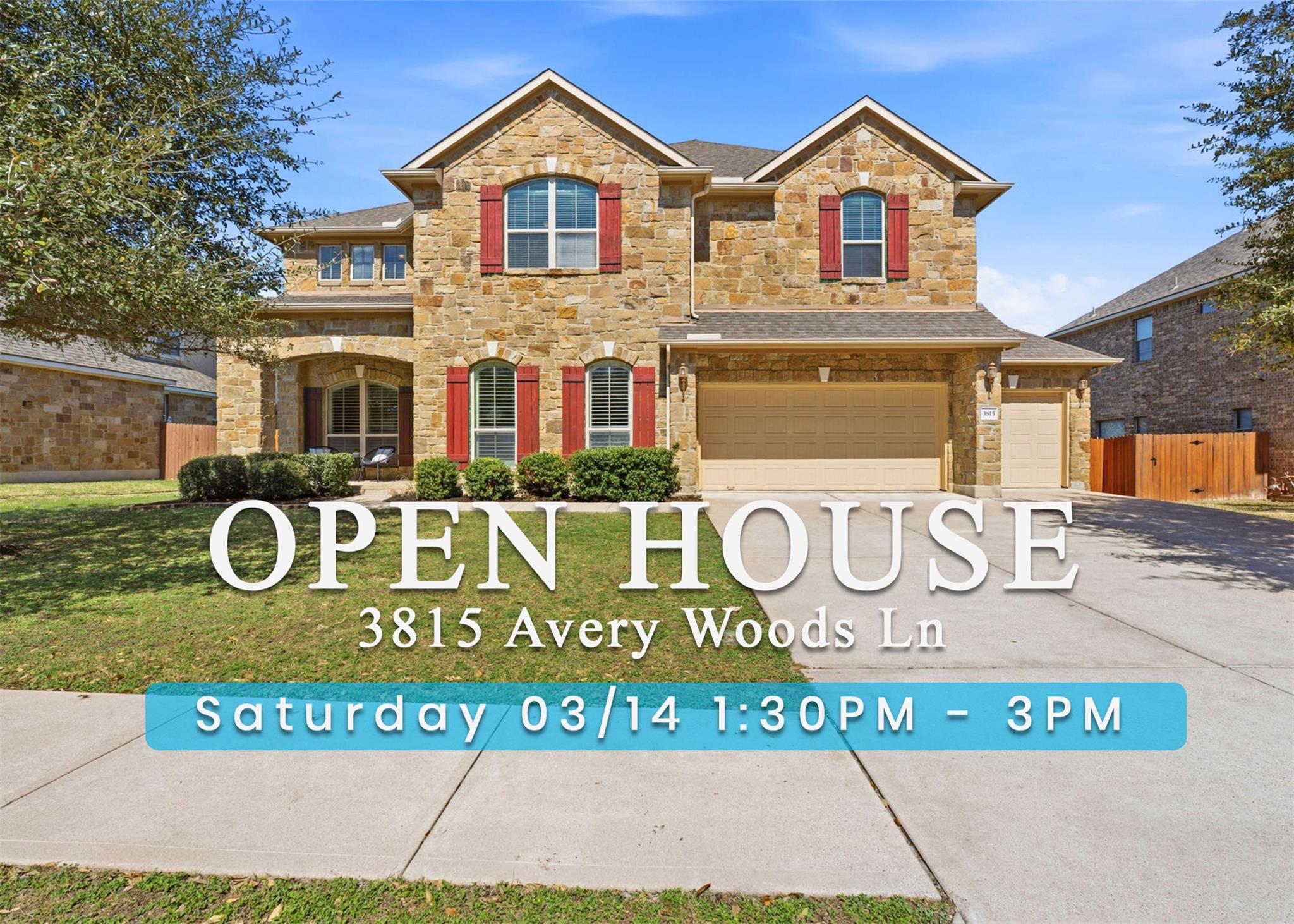 3815 Avery Woods Ln, Cedar Park, TX 78613