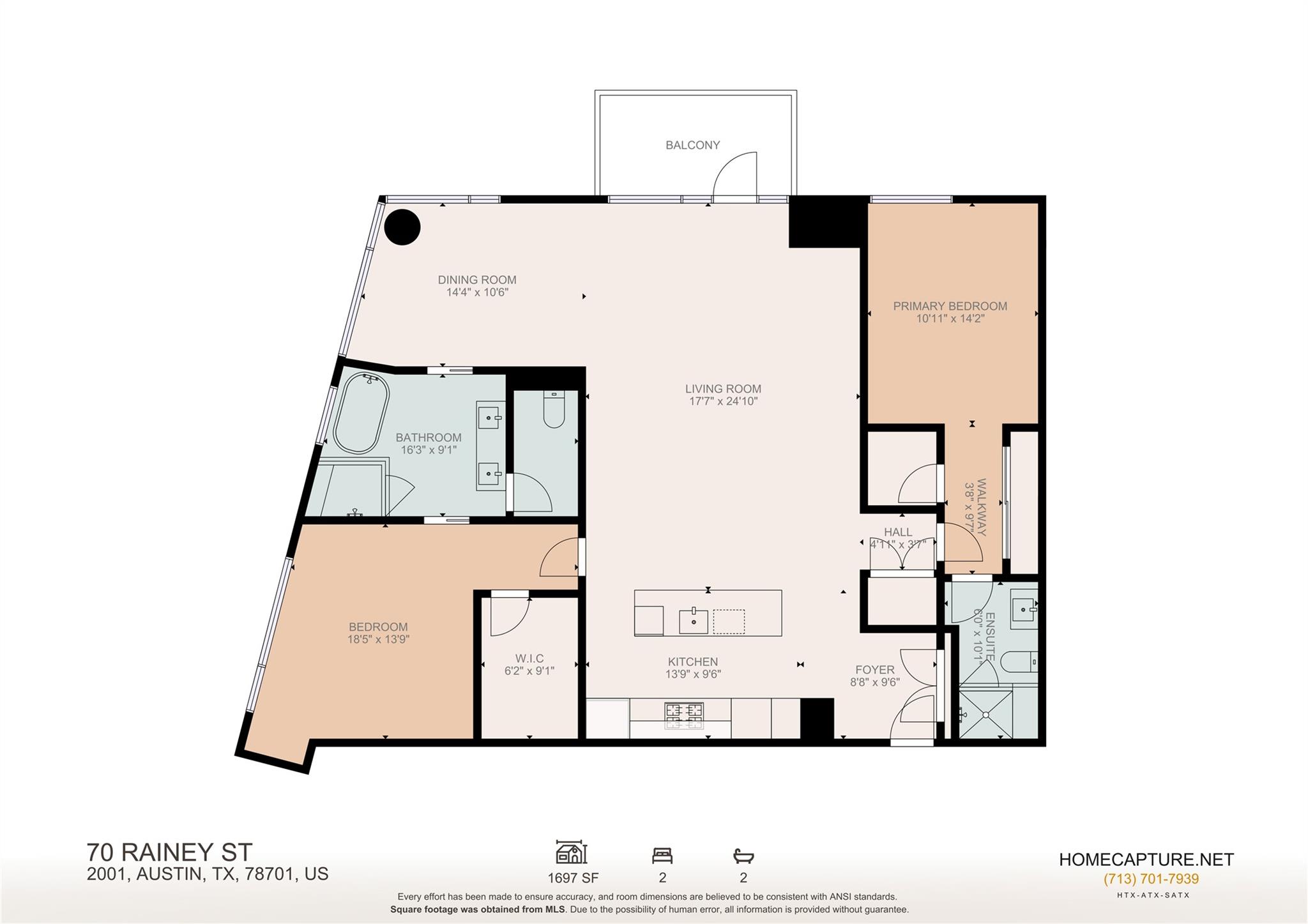 70 Rainey St # 2001, Austin, TX 78701