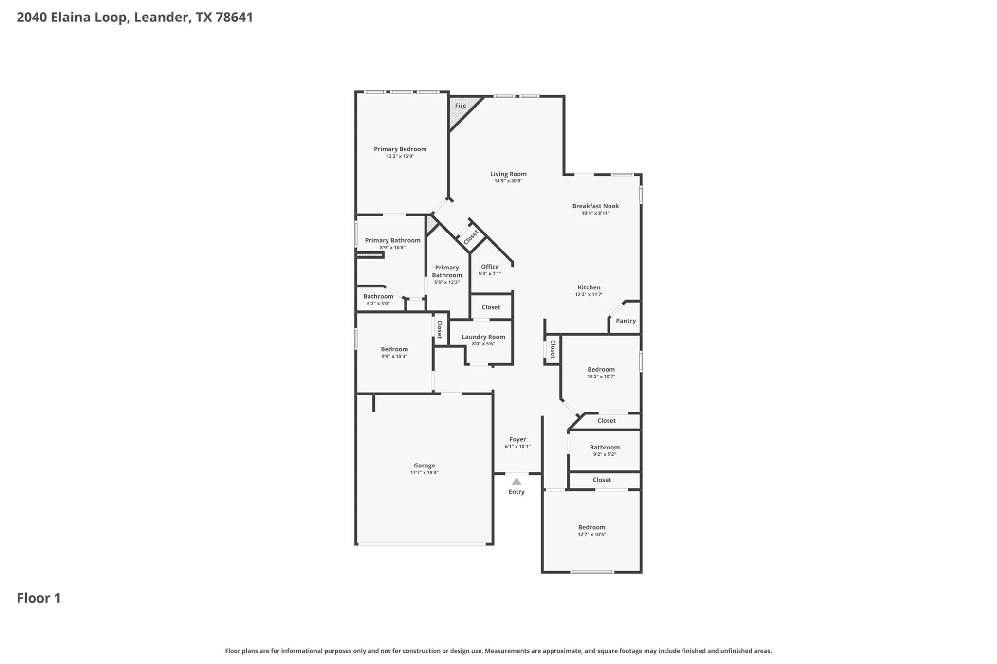 2040 Elaina Loop, Leander, TX 78641