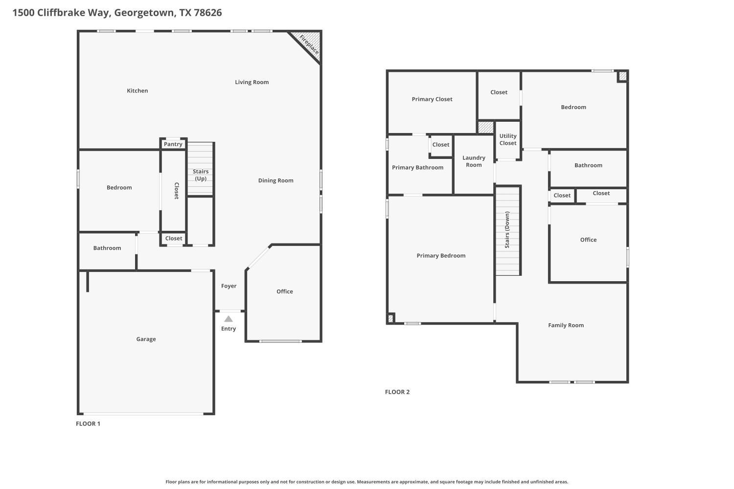 1500 Cliffbrake Way, Georgetown, TX 78626