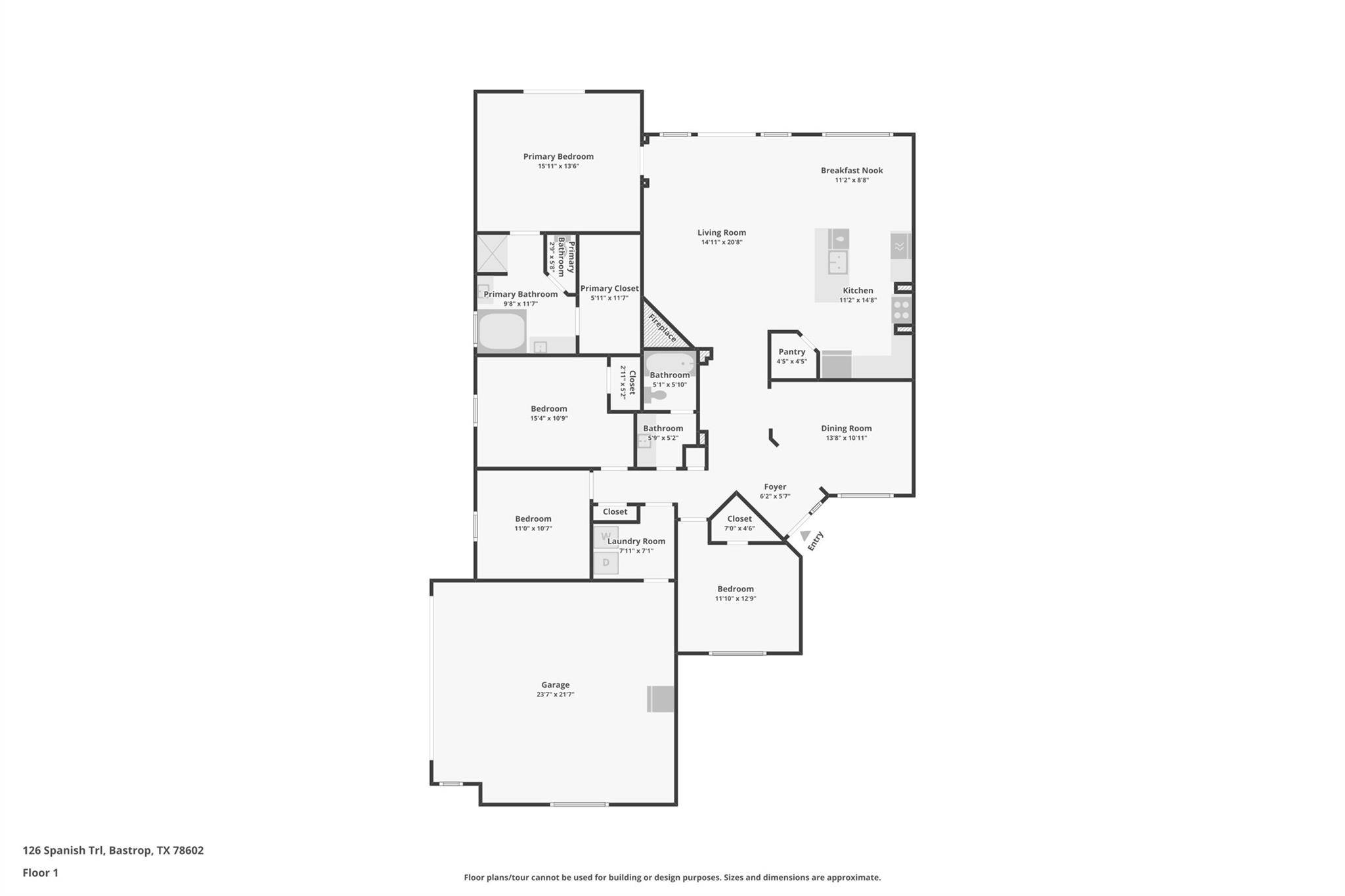 126 Spanish Trl, Bastrop, TX 78602