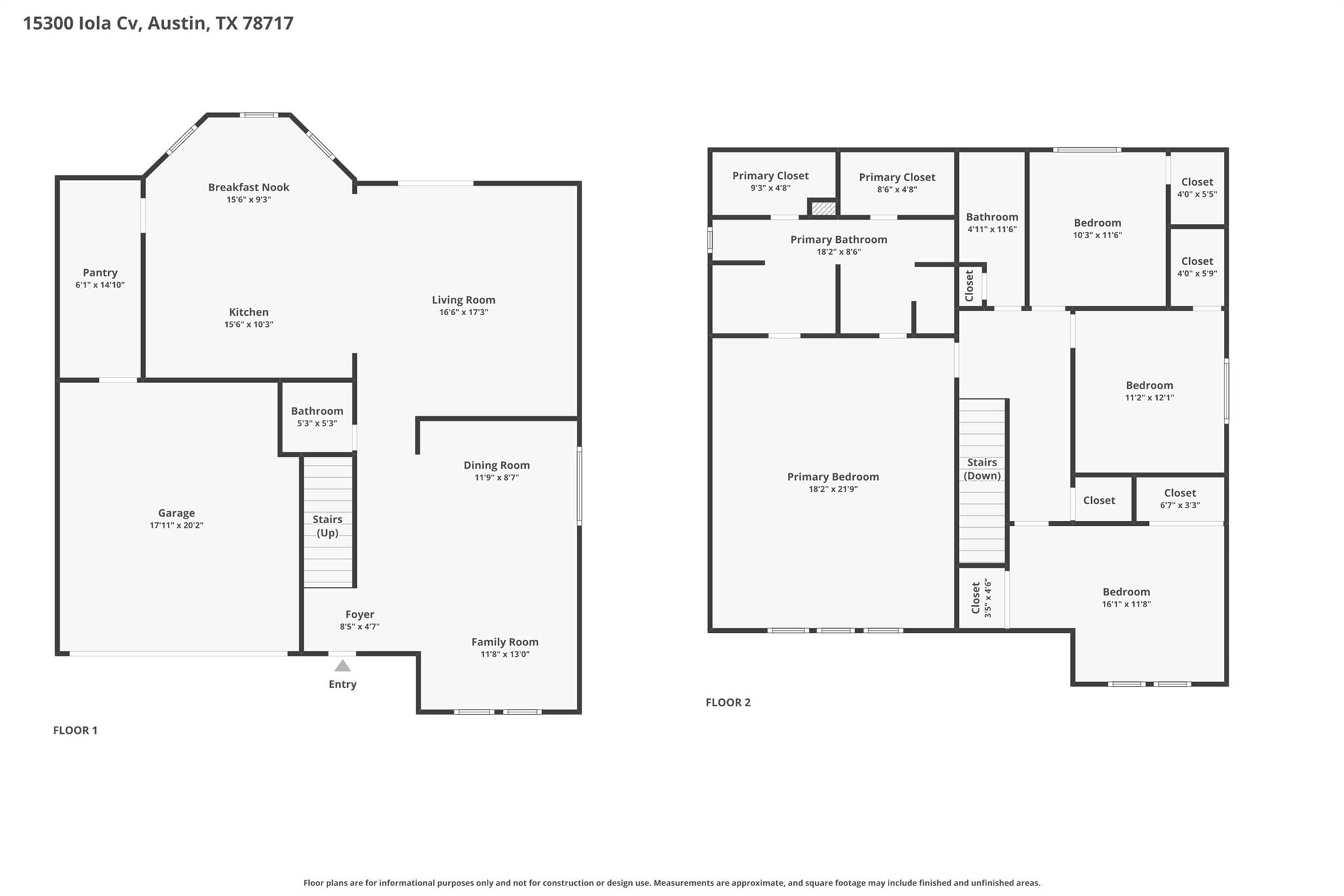 15300 Iola Cv, Austin, TX 78717