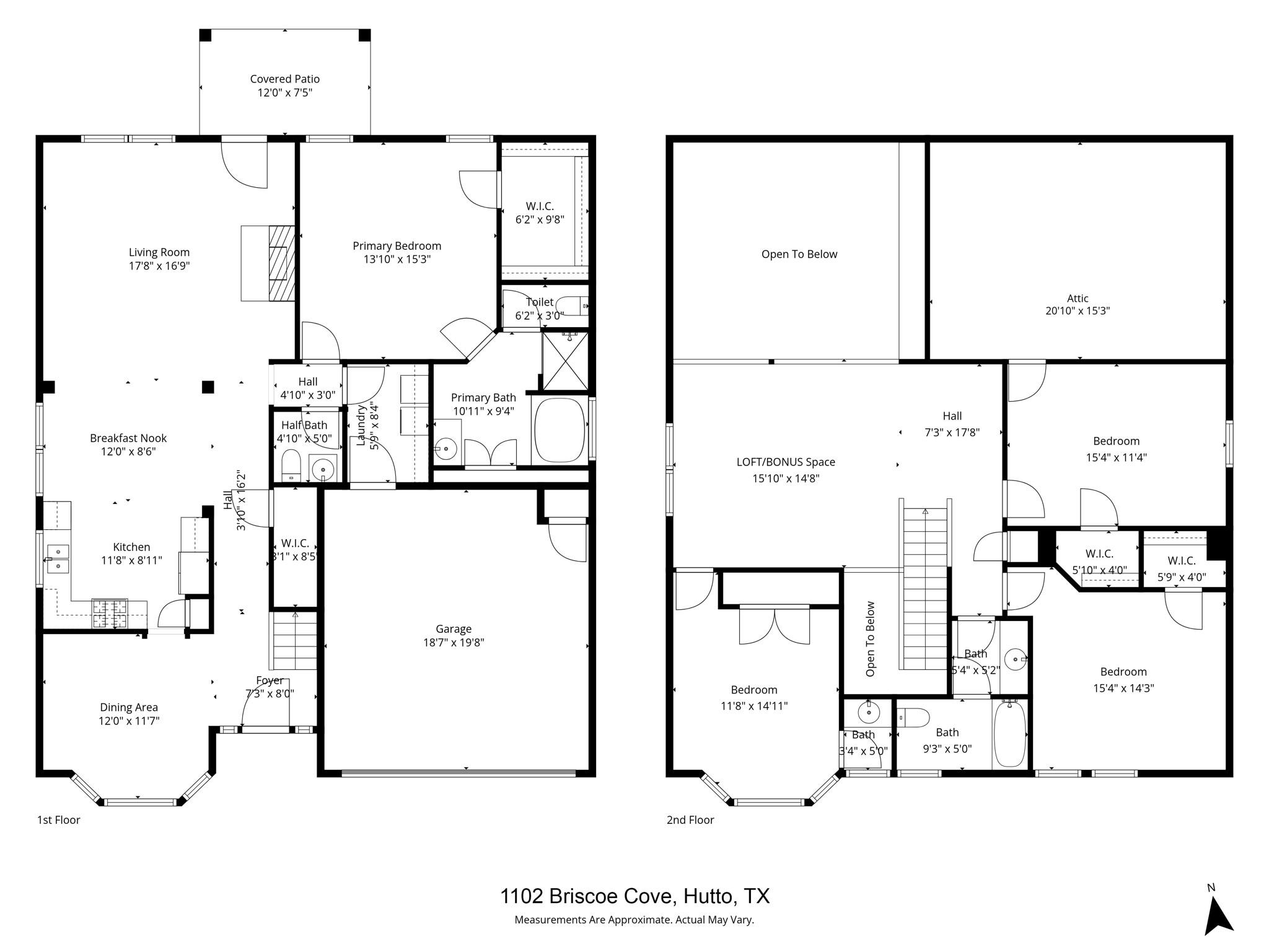 1102 Briscoe Cv, Hutto, TX 78634