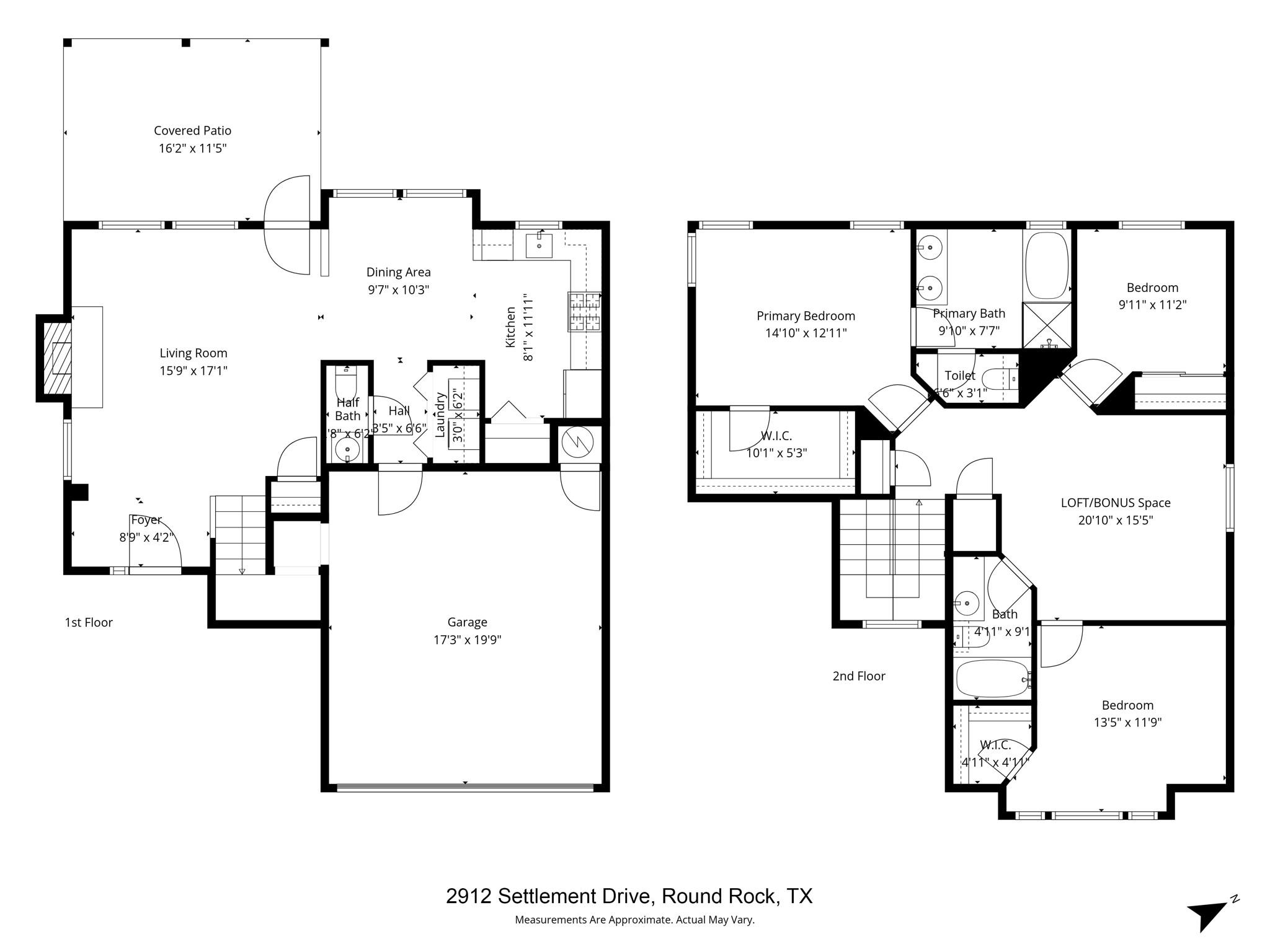 2912 Settlement Dr, Round Rock, TX 78665