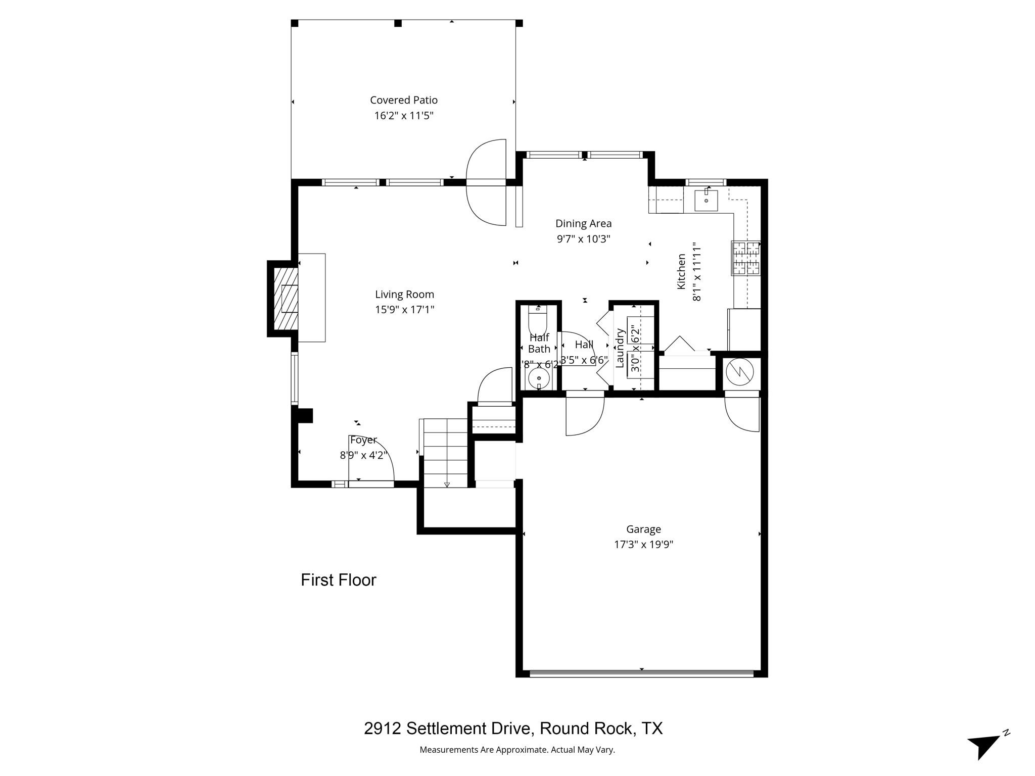 2912 Settlement Dr, Round Rock, TX 78665