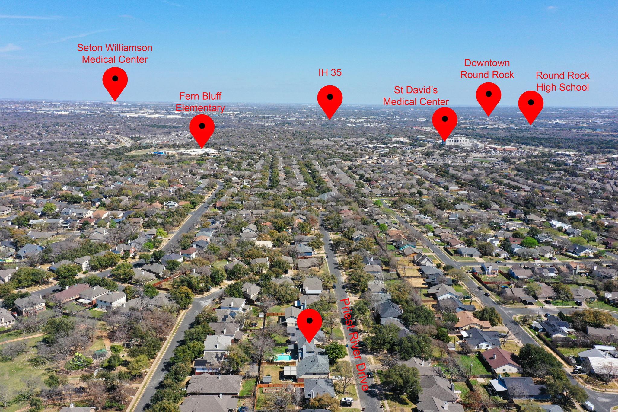 8422 Priest River Dr, Round Rock, TX 78681