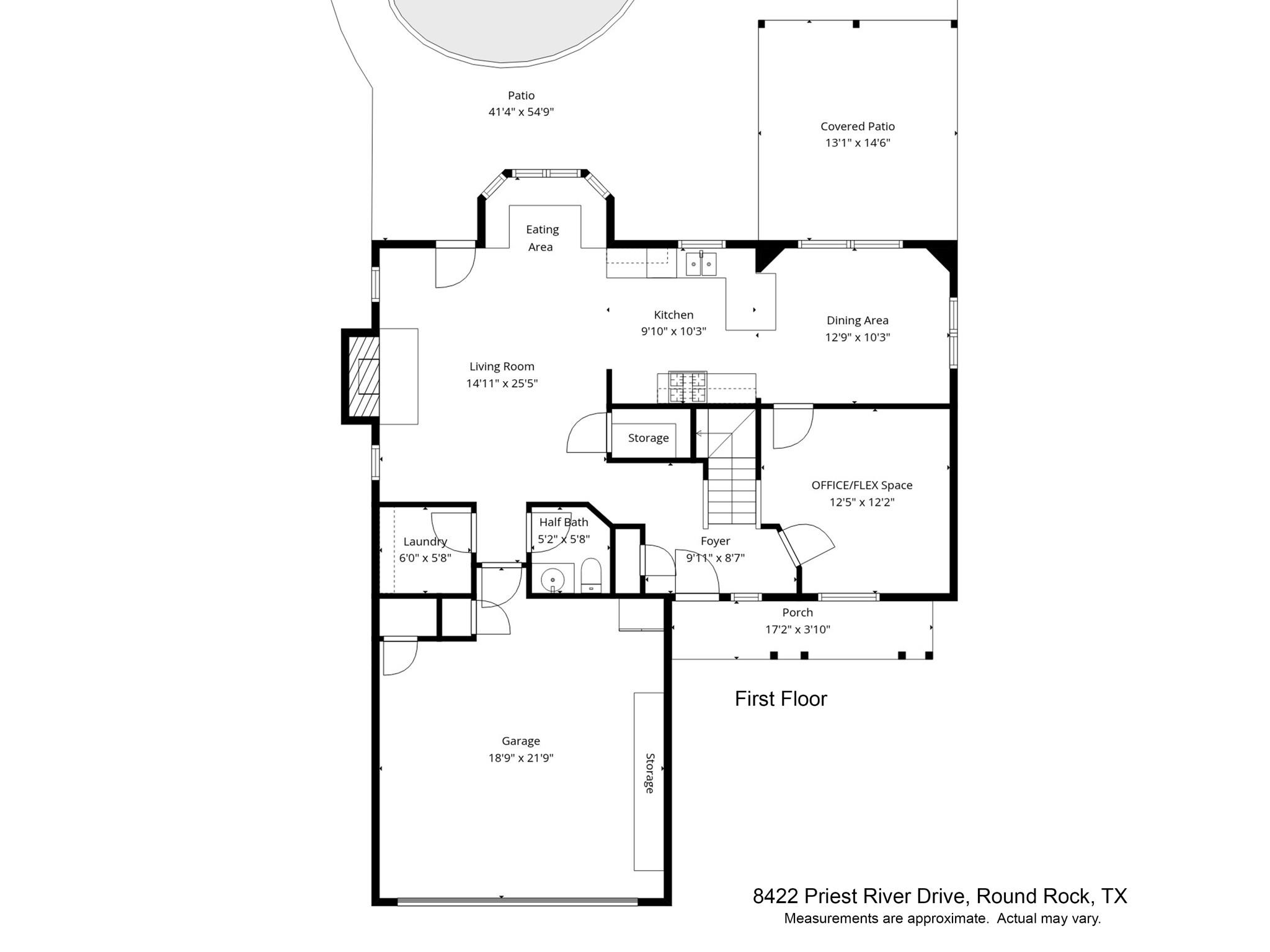 8422 Priest River Dr, Round Rock, TX 78681