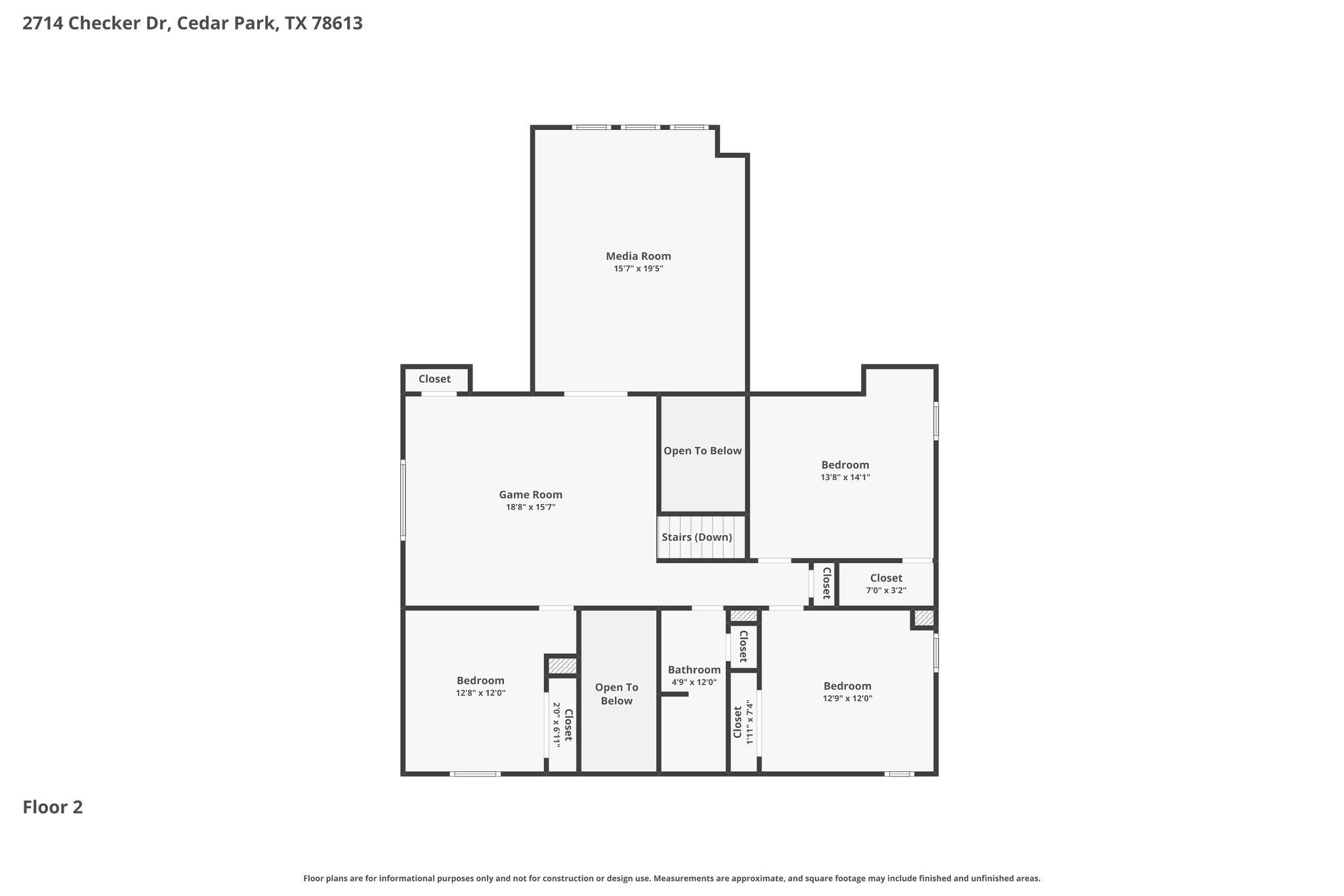 2714 Checker Dr, Cedar Park, TX 78613