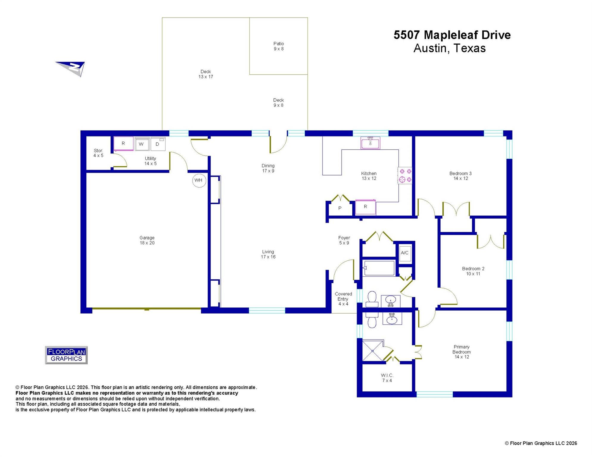 5507 Mapleleaf Dr, Austin, TX 78723