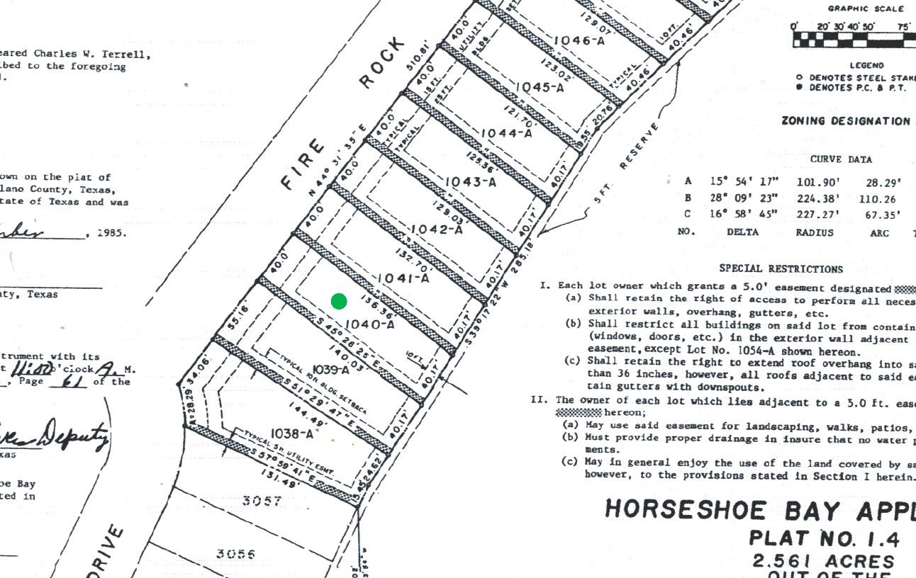 Lot 1040A Fire Rock, Horseshoe Bay, TX 78657