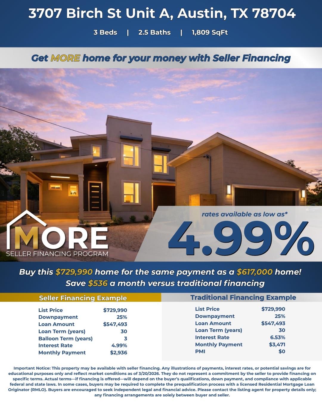 3707 Birch St # A, Austin, TX 78704