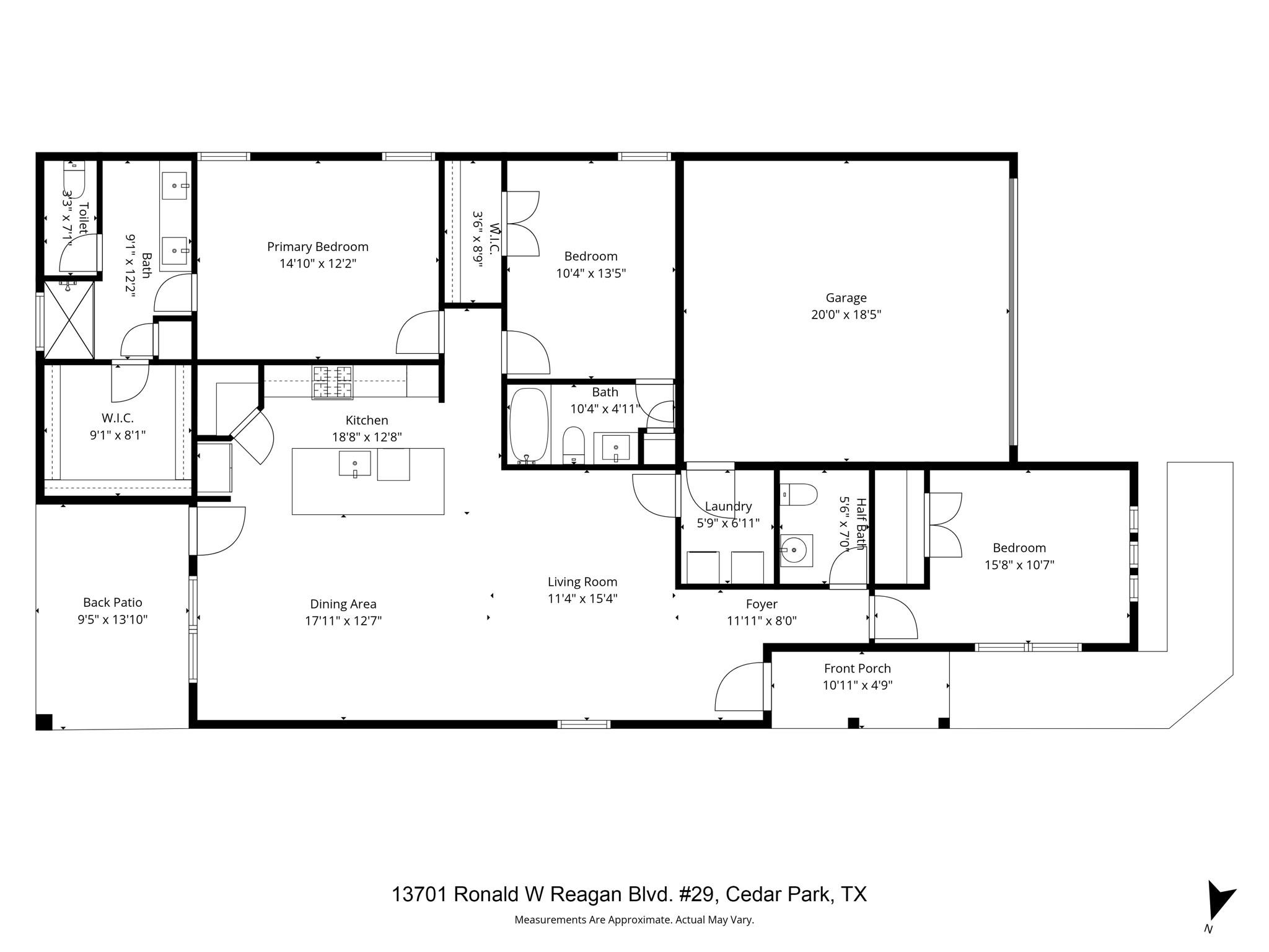 13701 Ronald W Reagan Blvd # 29, Cedar Park, TX 78613