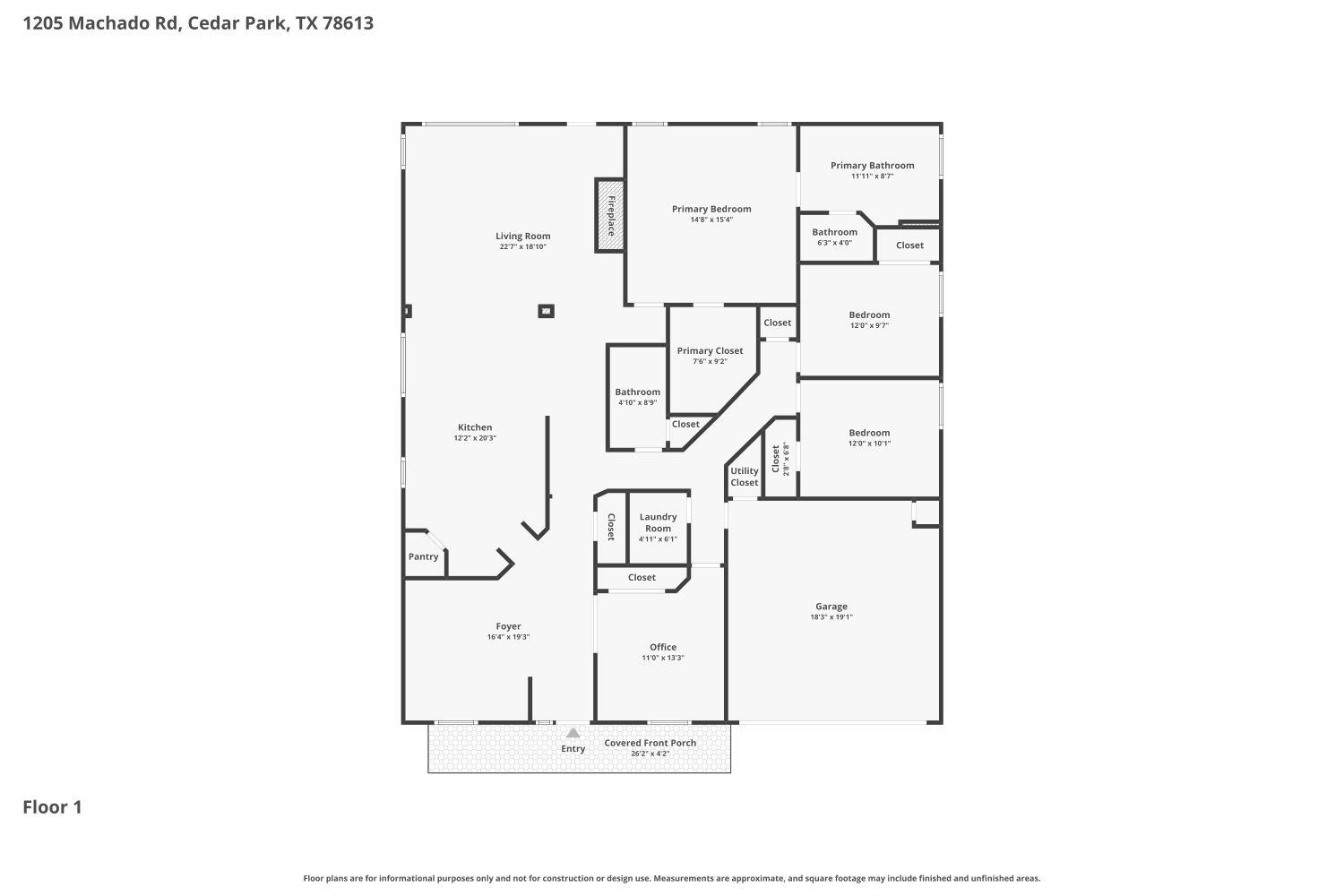 1205 Machado Rd, Cedar Park, TX 78613