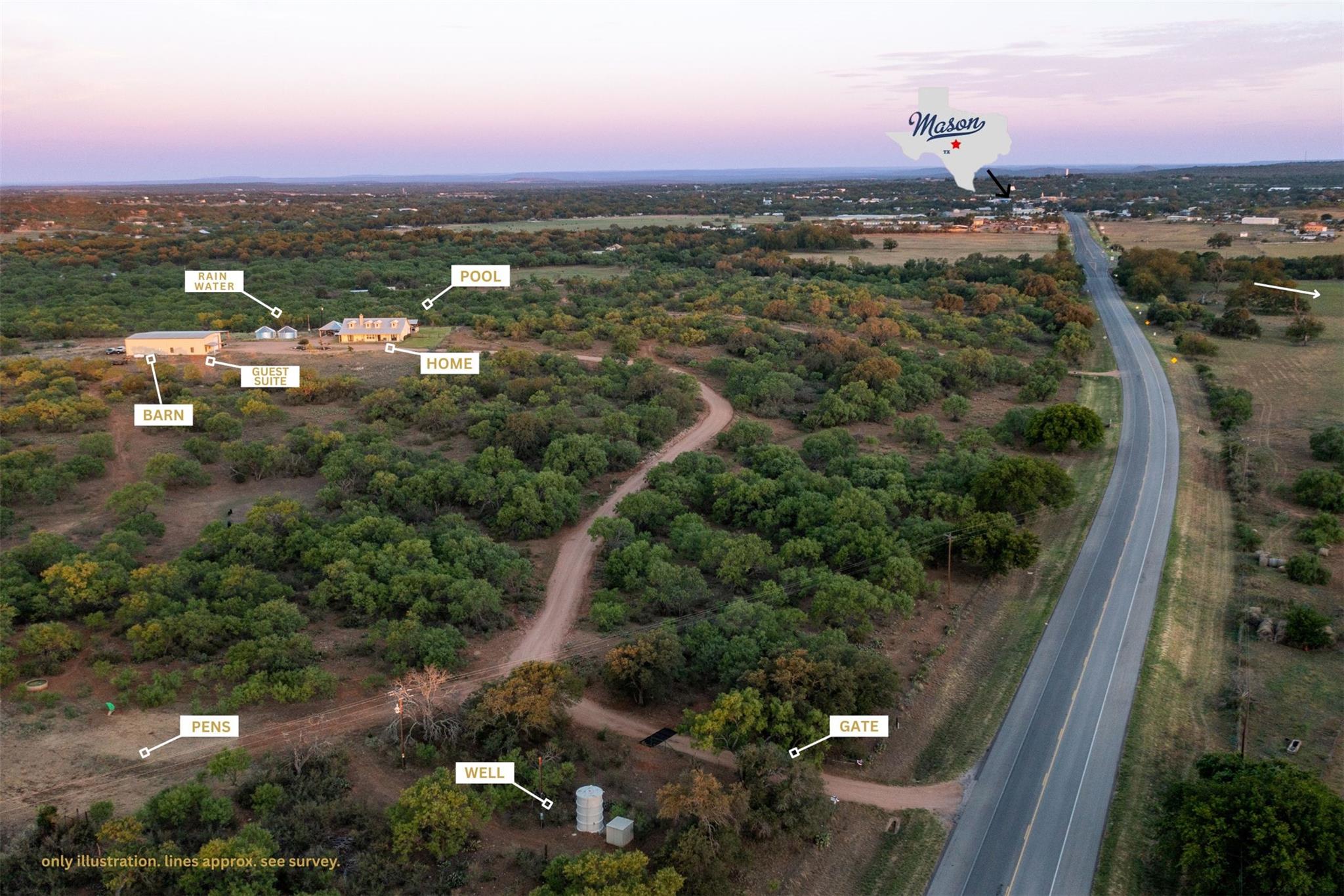 1895 Us Highway 87, Mason, TX 76856