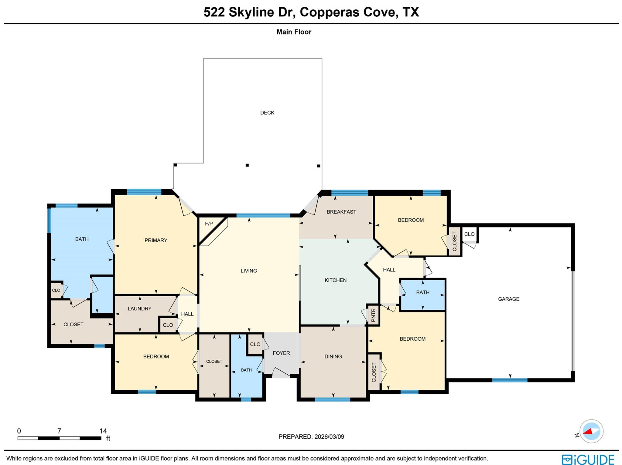 522 Skyline Dr, Copperas Cove, TX 76522