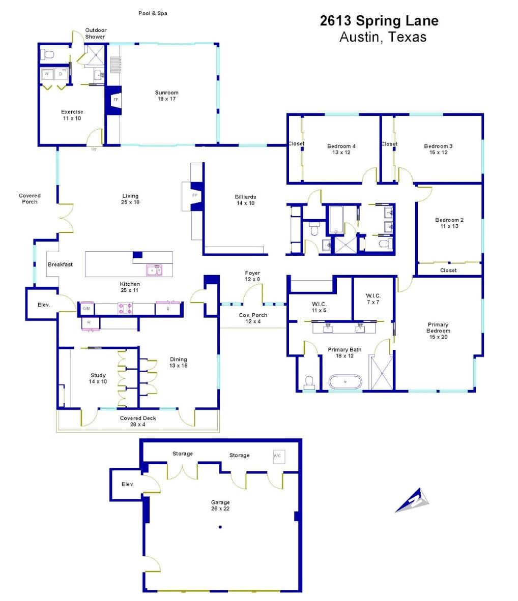 2613 Spring Ln, Austin, TX 78703