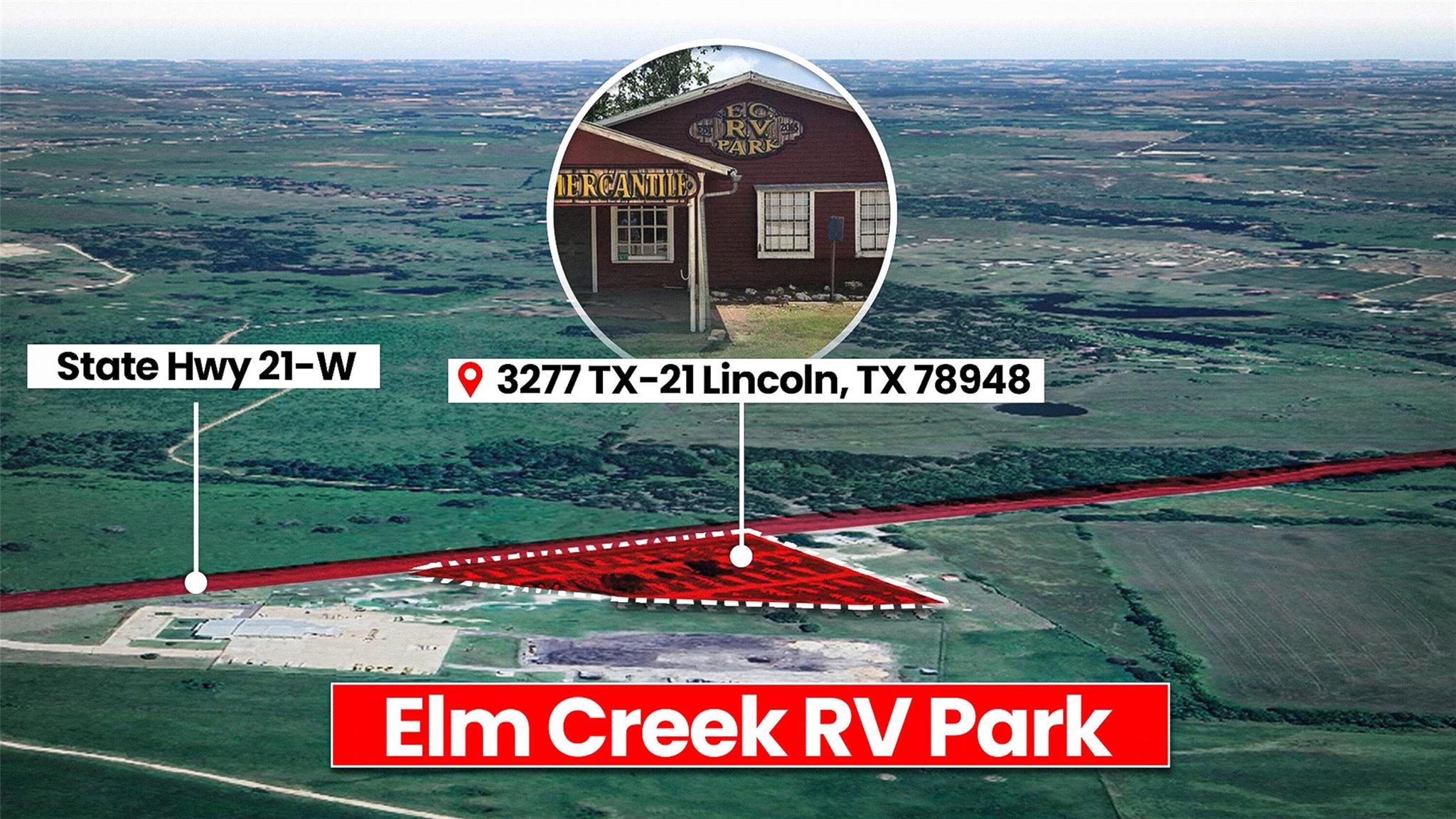 3277 W Highway 21 Highway, Lincoln, TX 78948