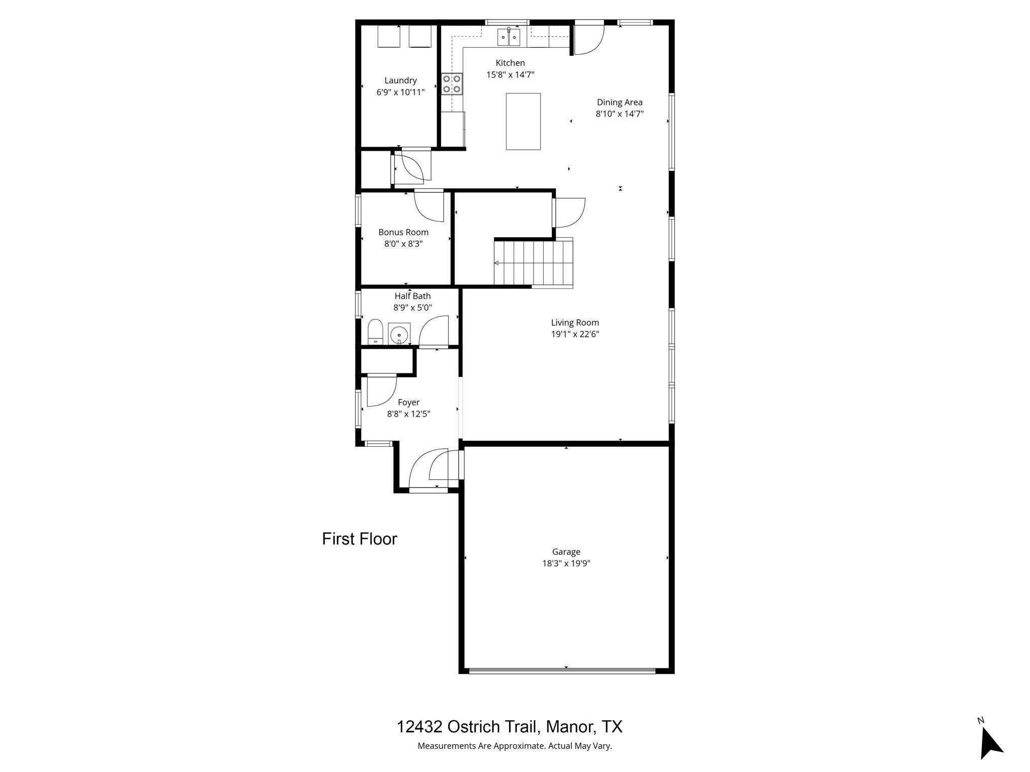 12432 Ostrich Trl, Manor, TX 78653