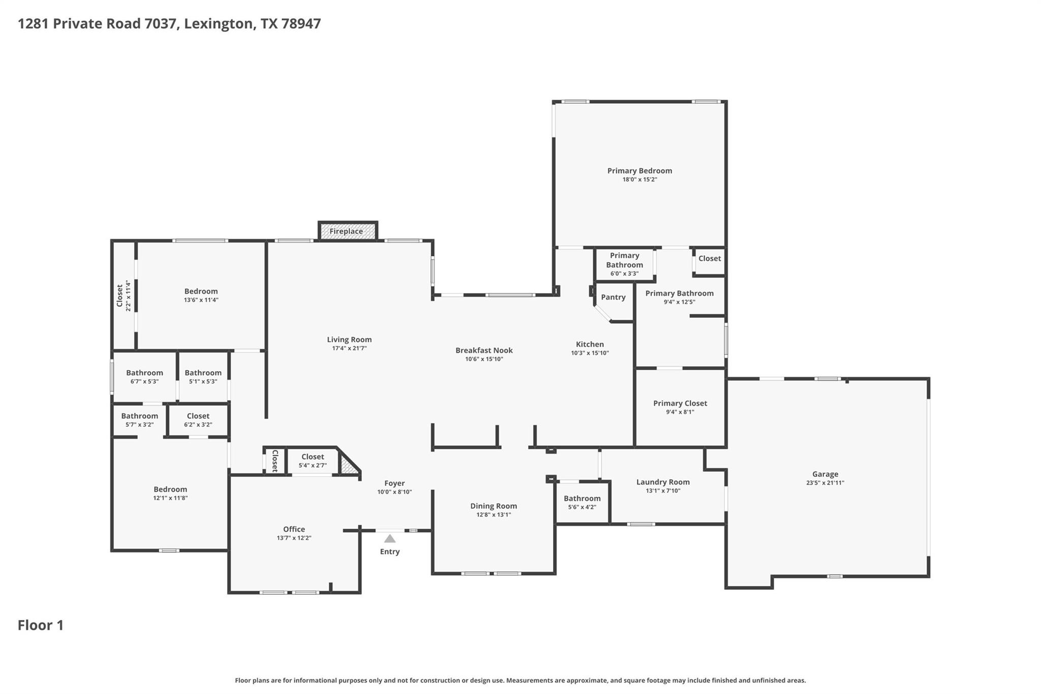 1281 Private Road 7037, Lexington, TX 78947