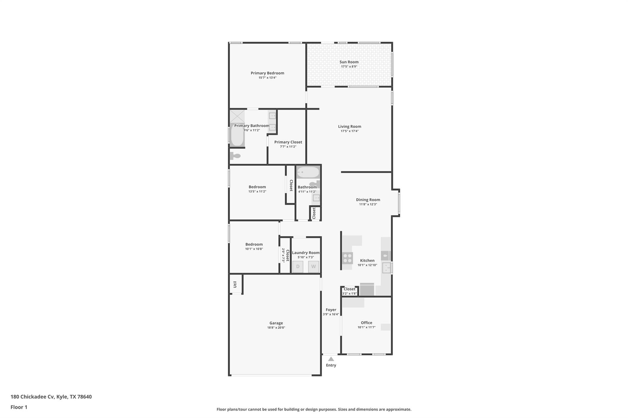 180 Chickadee Cv, Kyle, TX 78640