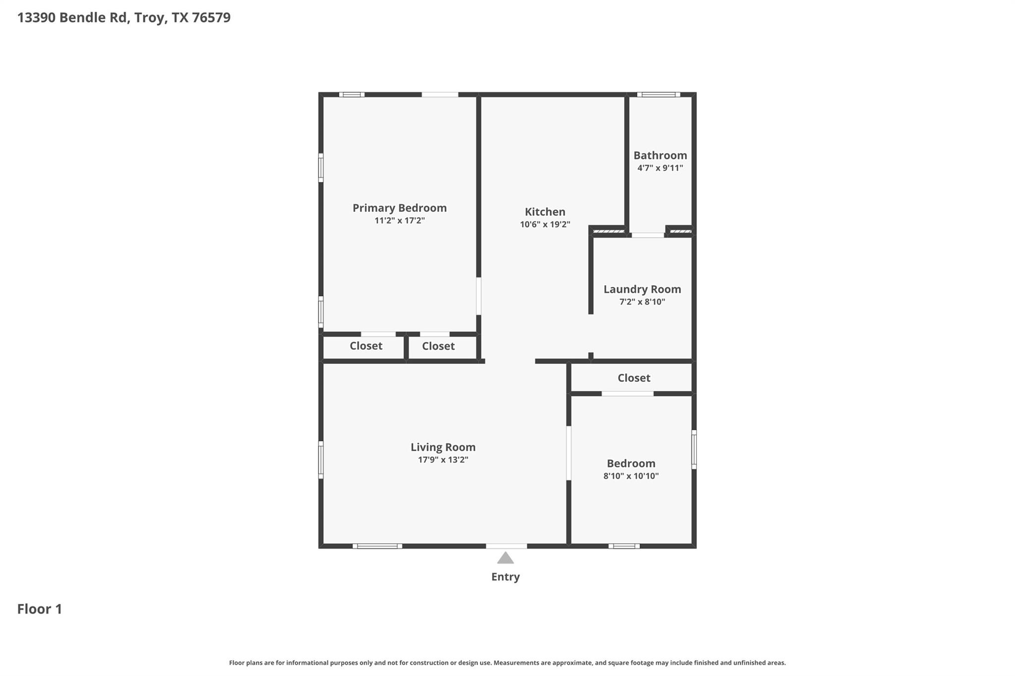 13390 Bendle Rd, Troy, TX 76579