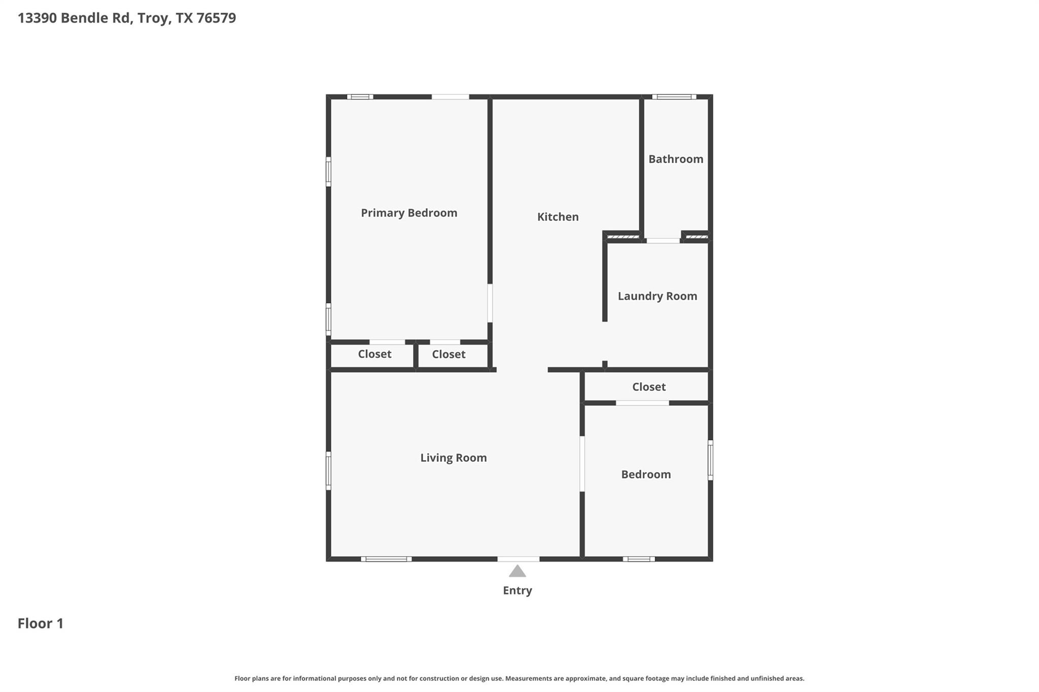 13390 Bendle Rd, Troy, TX 76579