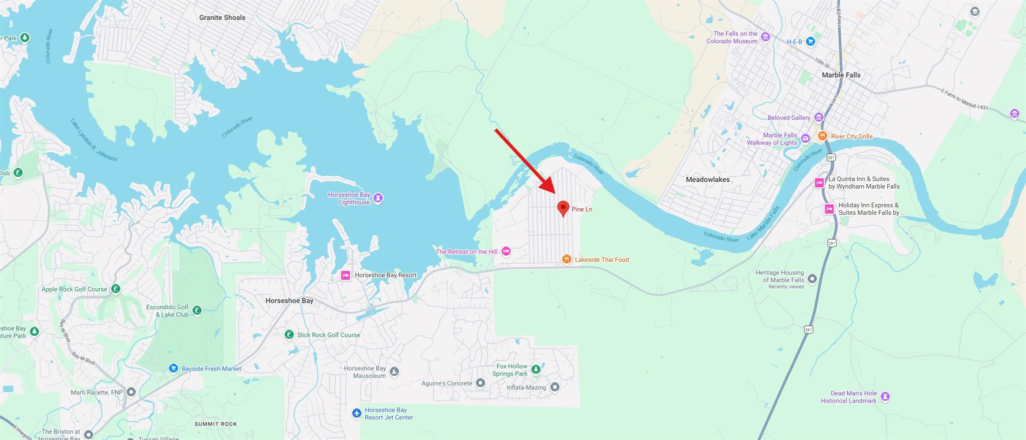 359 Pine Ln, Cottonwood Shores, TX 78657