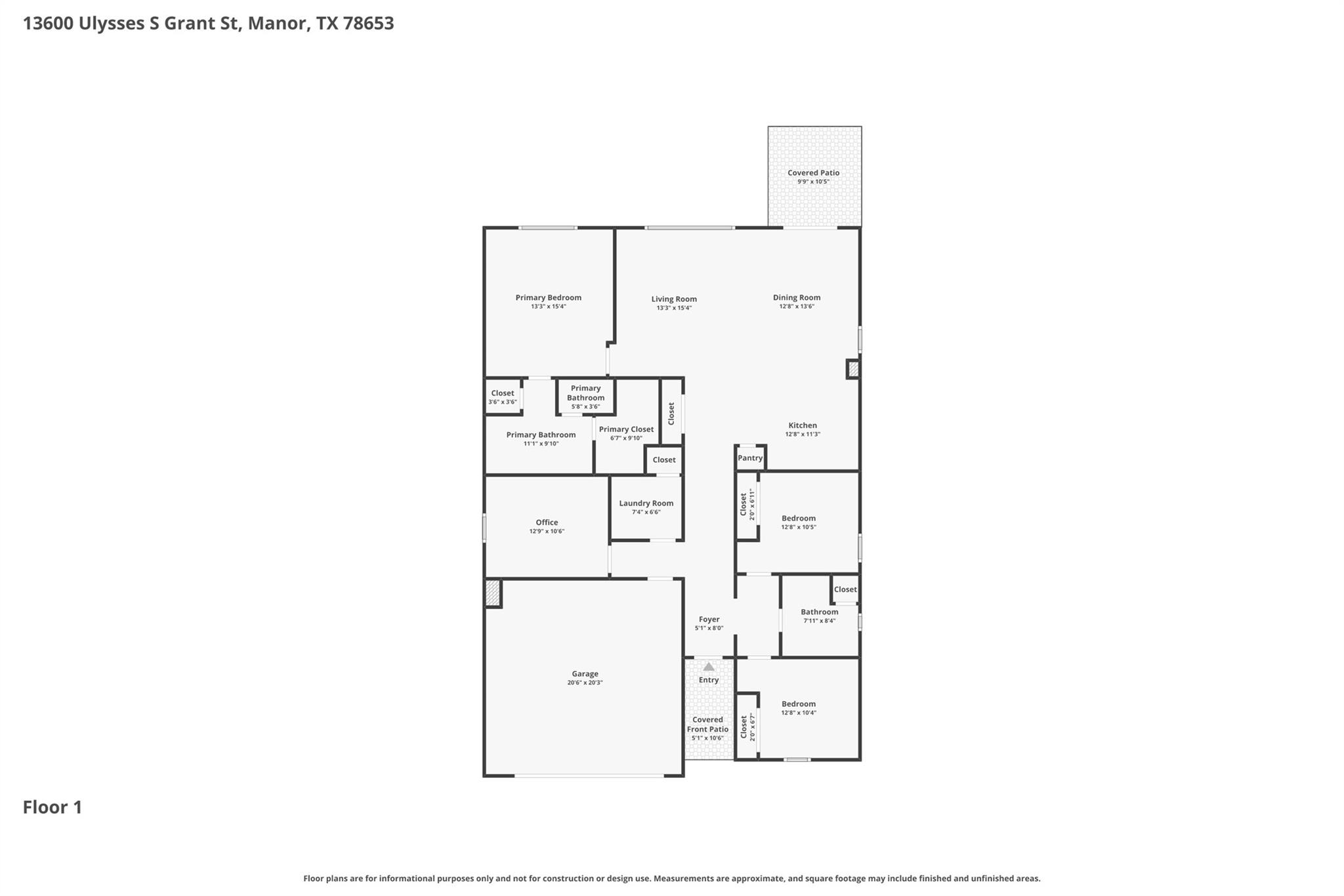 13600 Ulysses S Grant St, Manor, TX 78653