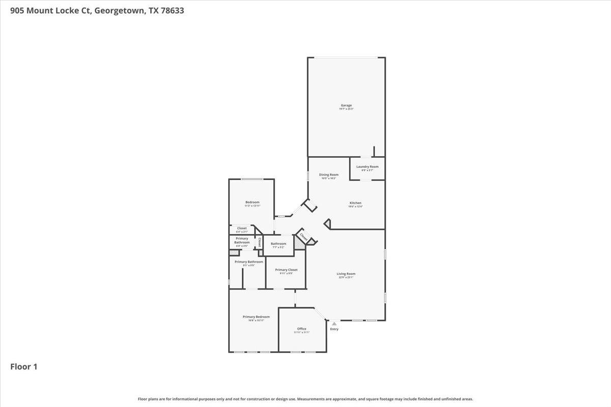905 Mount Locke Ct, Georgetown, TX 78633