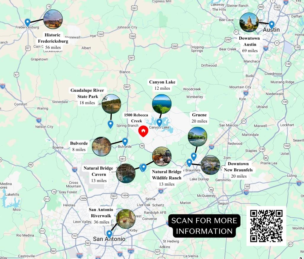 1500 Rebecca Creek Rd, Canyon Lake, TX 78133