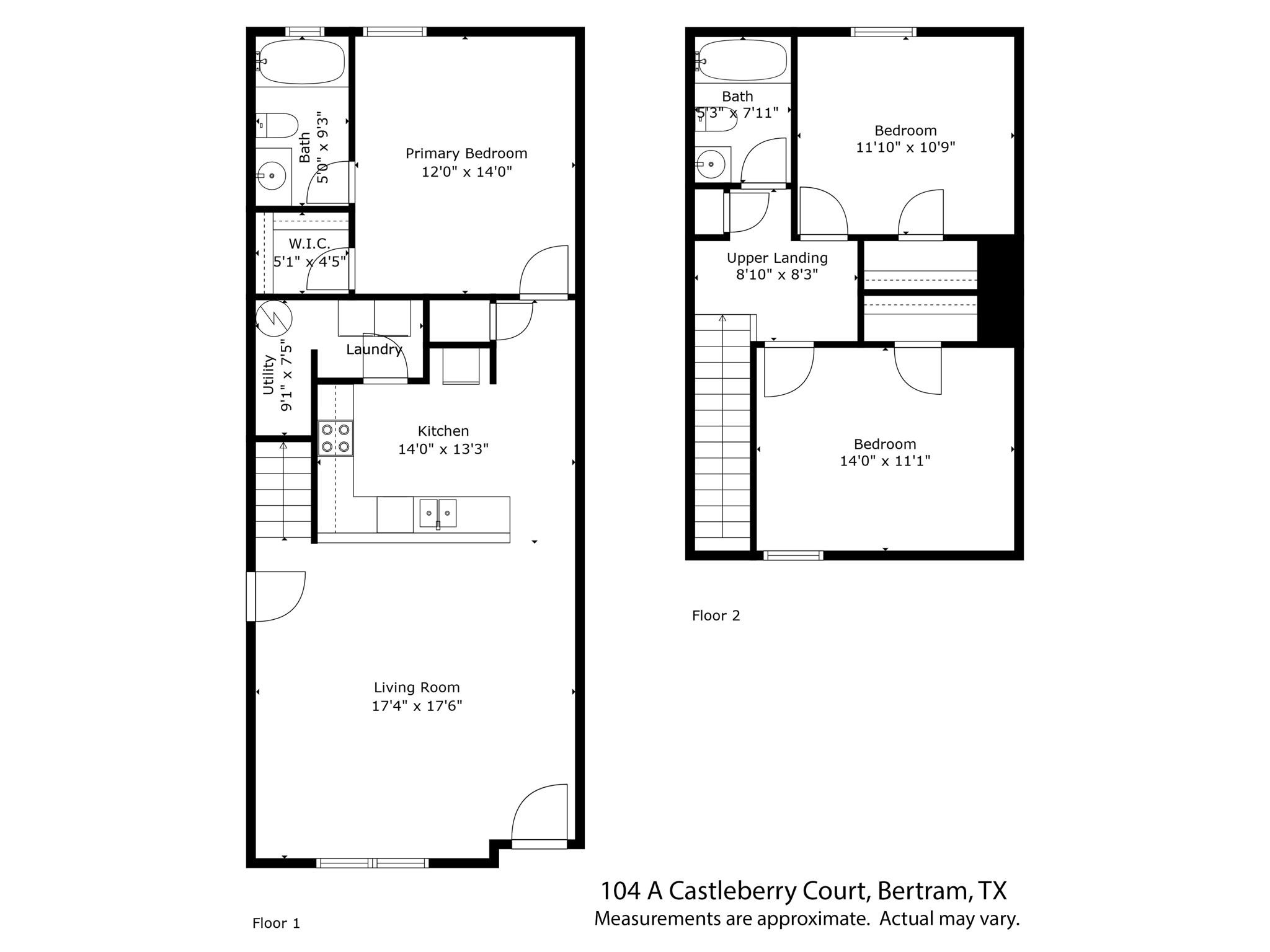 104 Castleberry Ct # A, Bertram, TX 78605