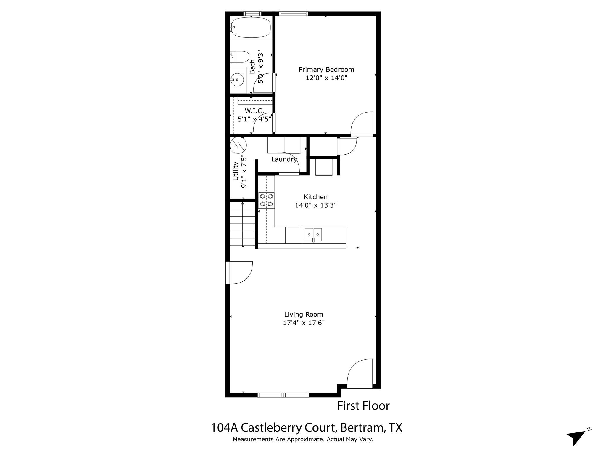 104 Castleberry Ct # A, Bertram, TX 78605