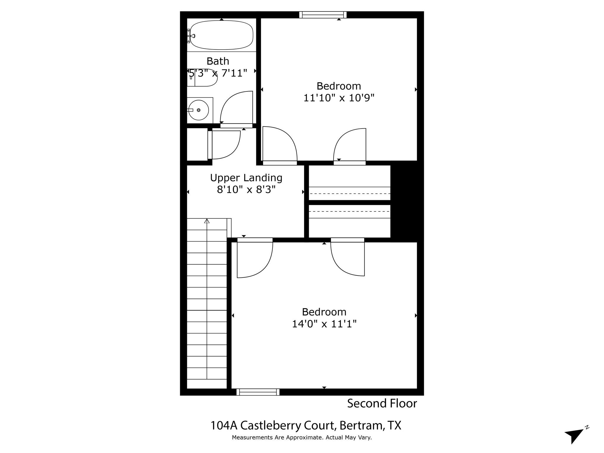 104 Castleberry Ct # A, Bertram, TX 78605