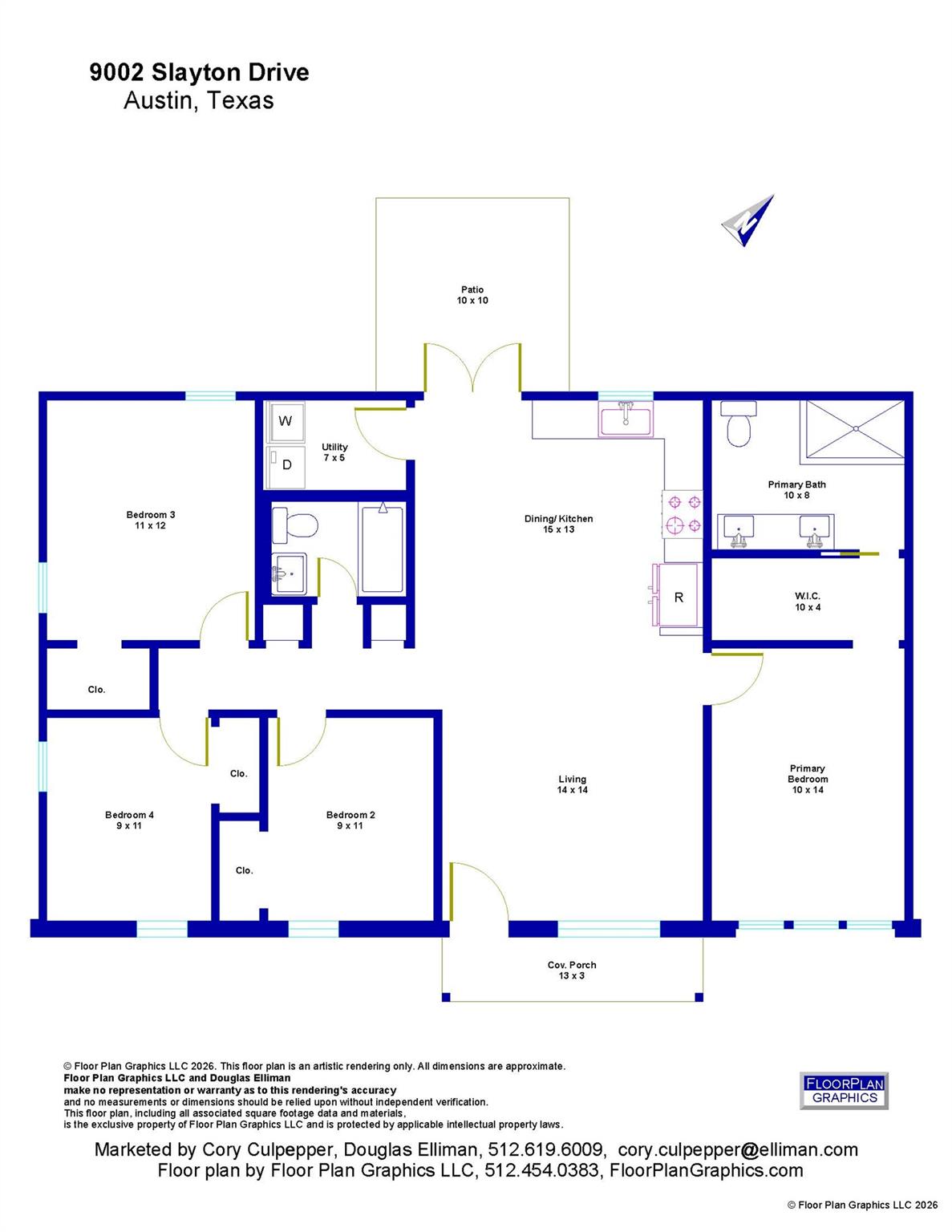 9002 Slayton Dr, Austin, TX 78753