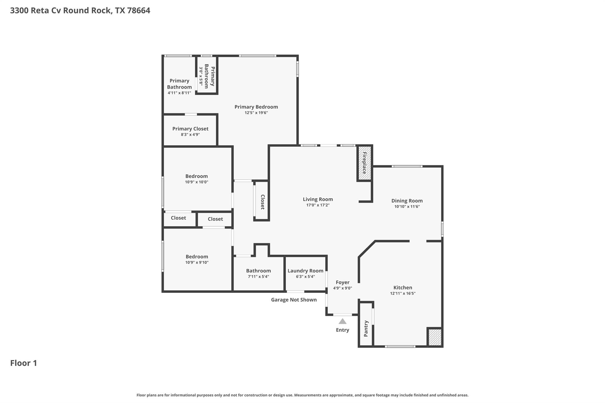 3300 Reta Cv, Round Rock, TX 78664