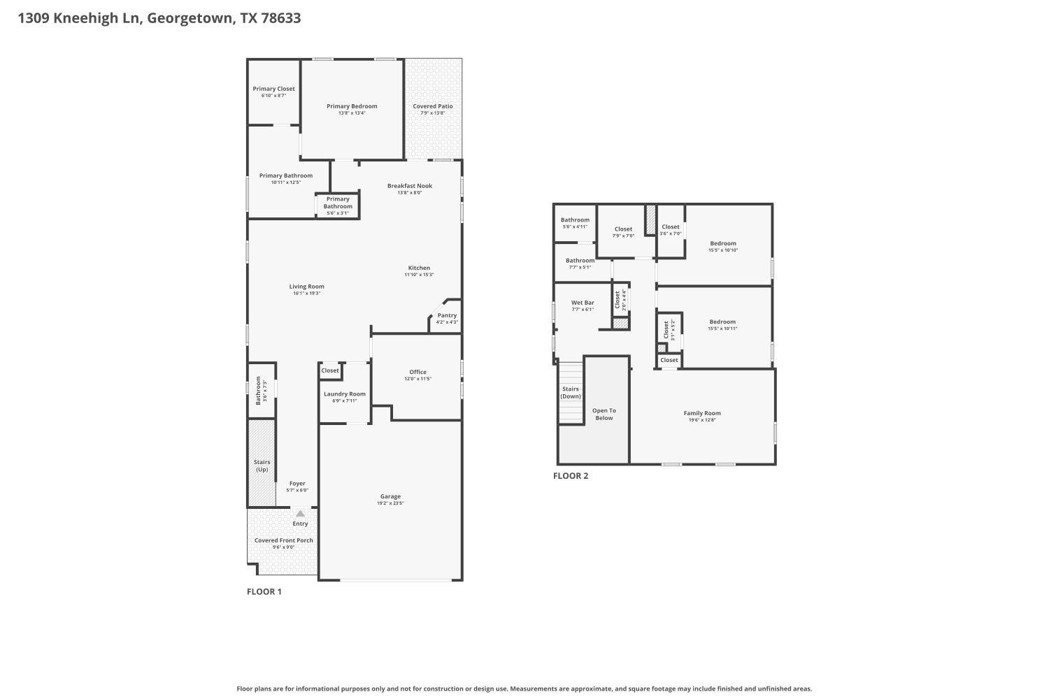 1309 Kneehigh Ln, Georgetown, TX 78633