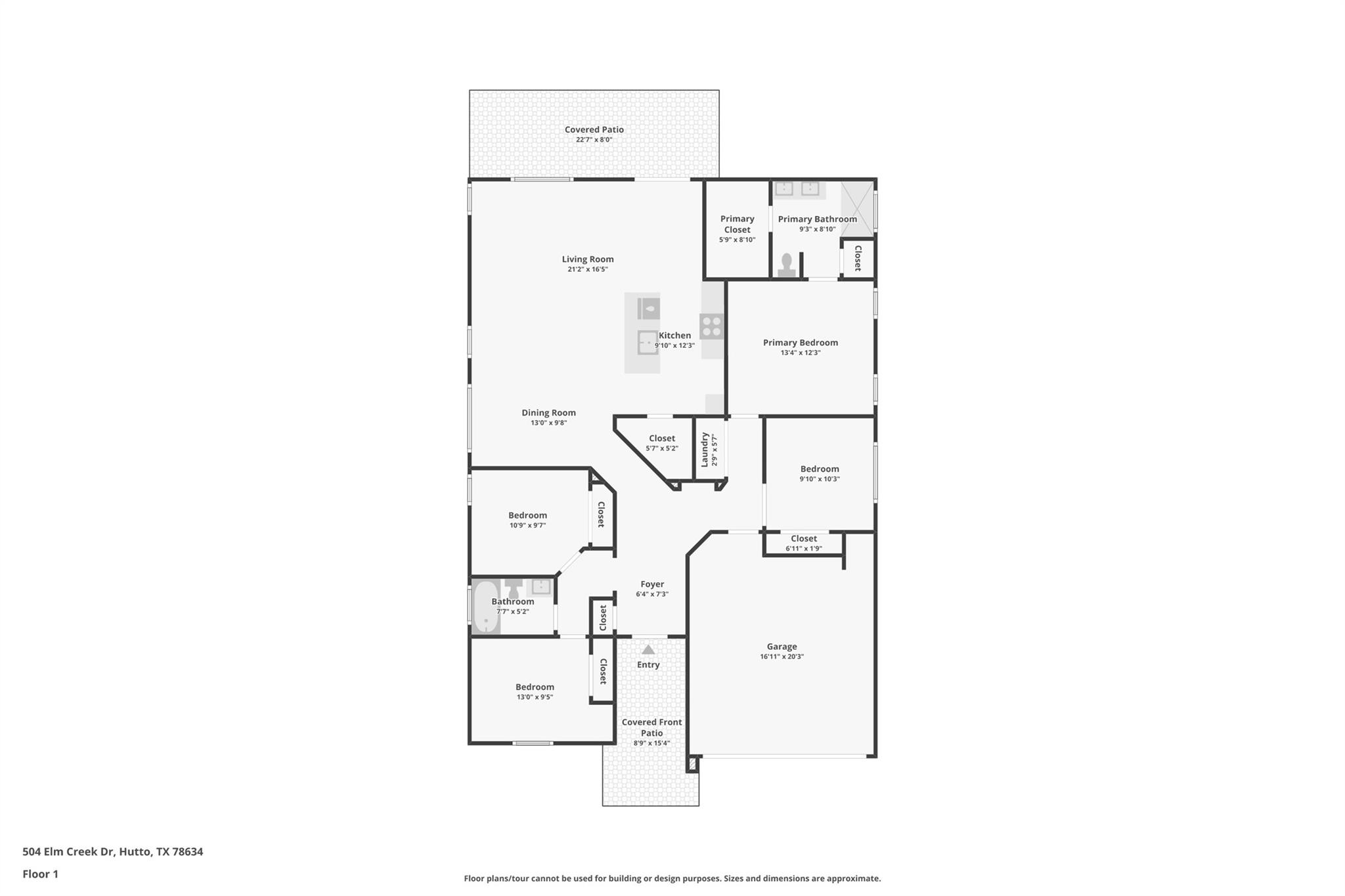 504 Elm Creek Dr, Hutto, TX 78634