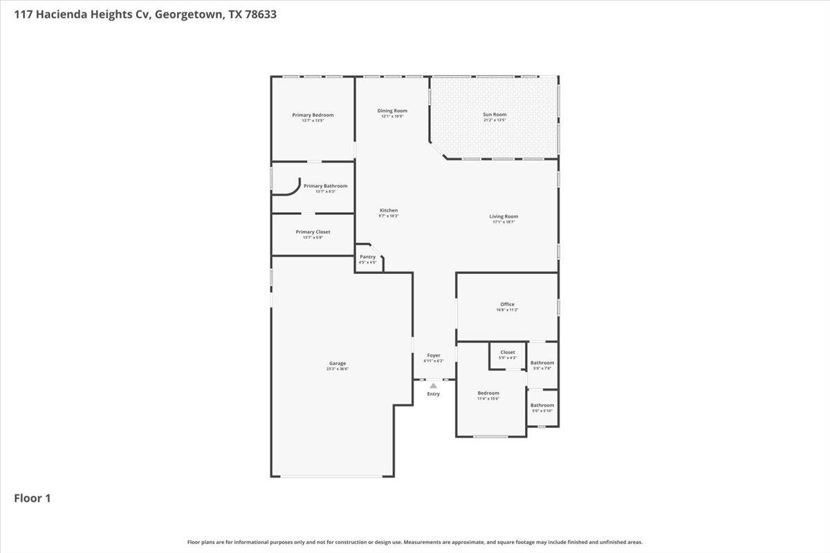 117 Hacienda Heights Cv, Georgetown, TX 78633