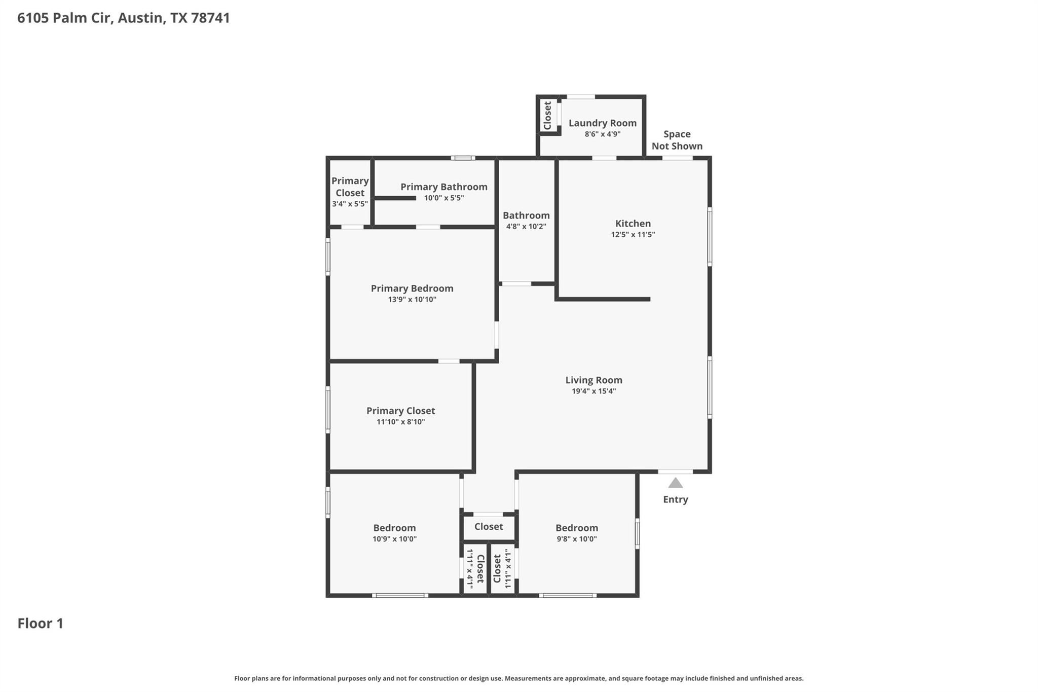 6105 Palm Cir, Austin, TX 78741