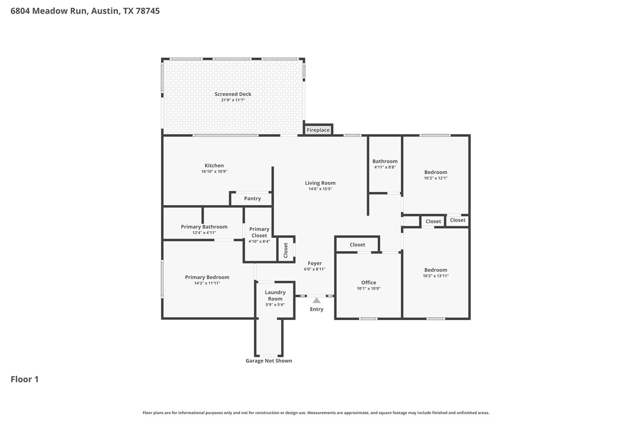 6804 Meadow Run, Austin, TX 78745