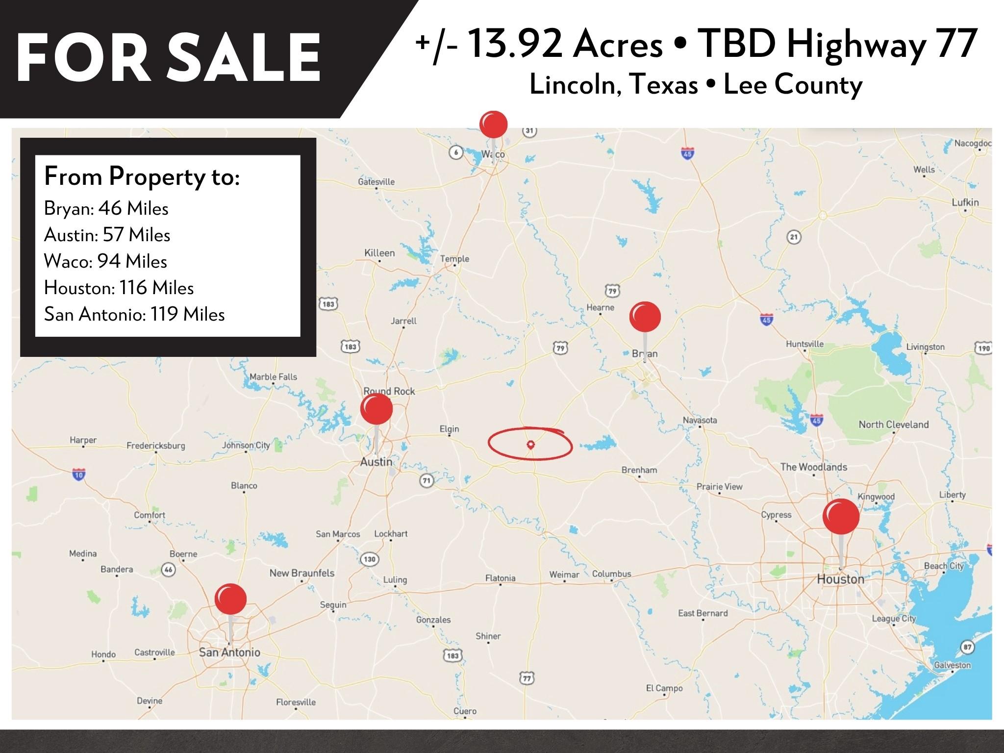 TBD N Hwy 77, Lincoln, TX 78948