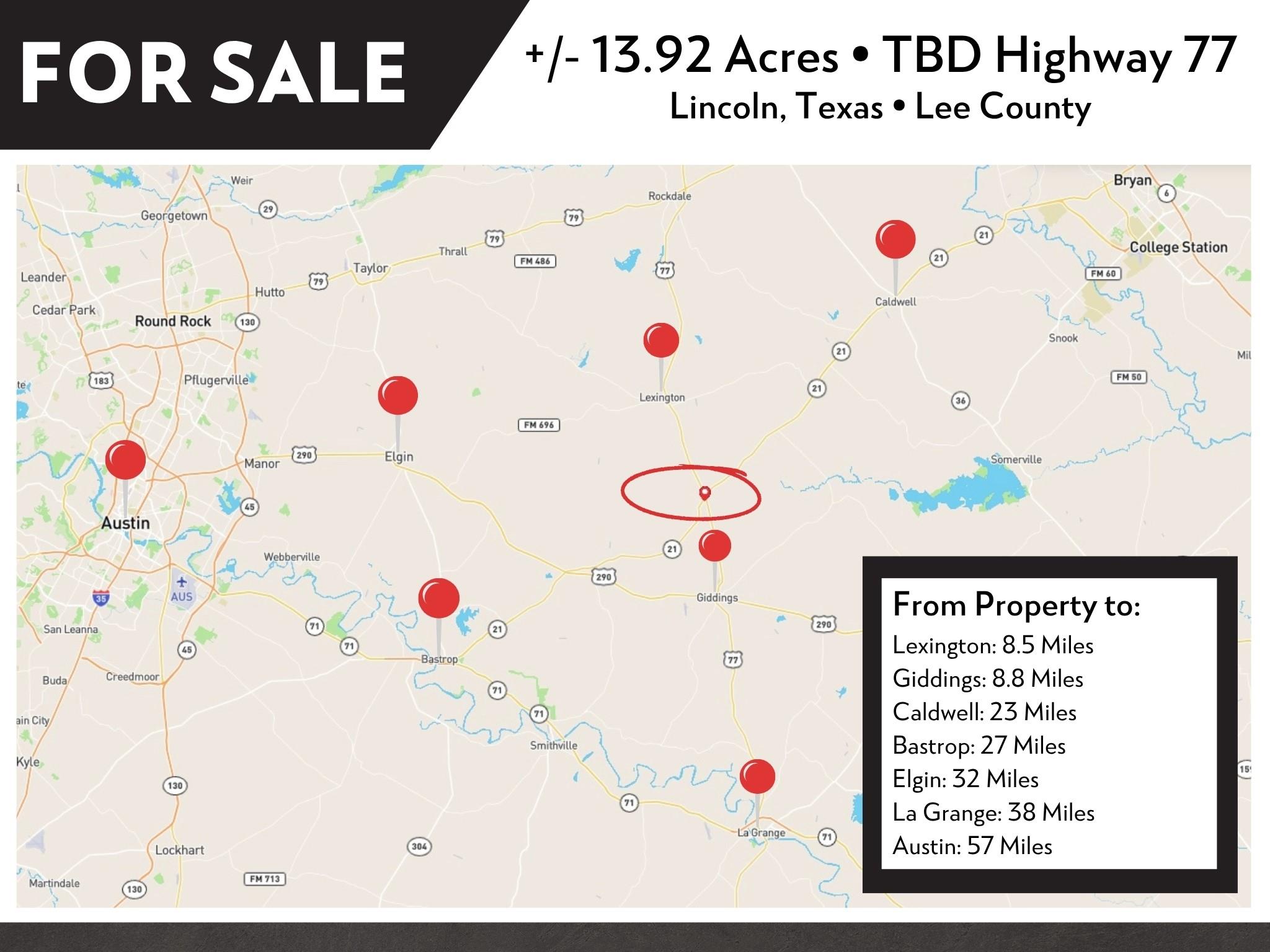 TBD N Hwy 77, Lincoln, TX 78948
