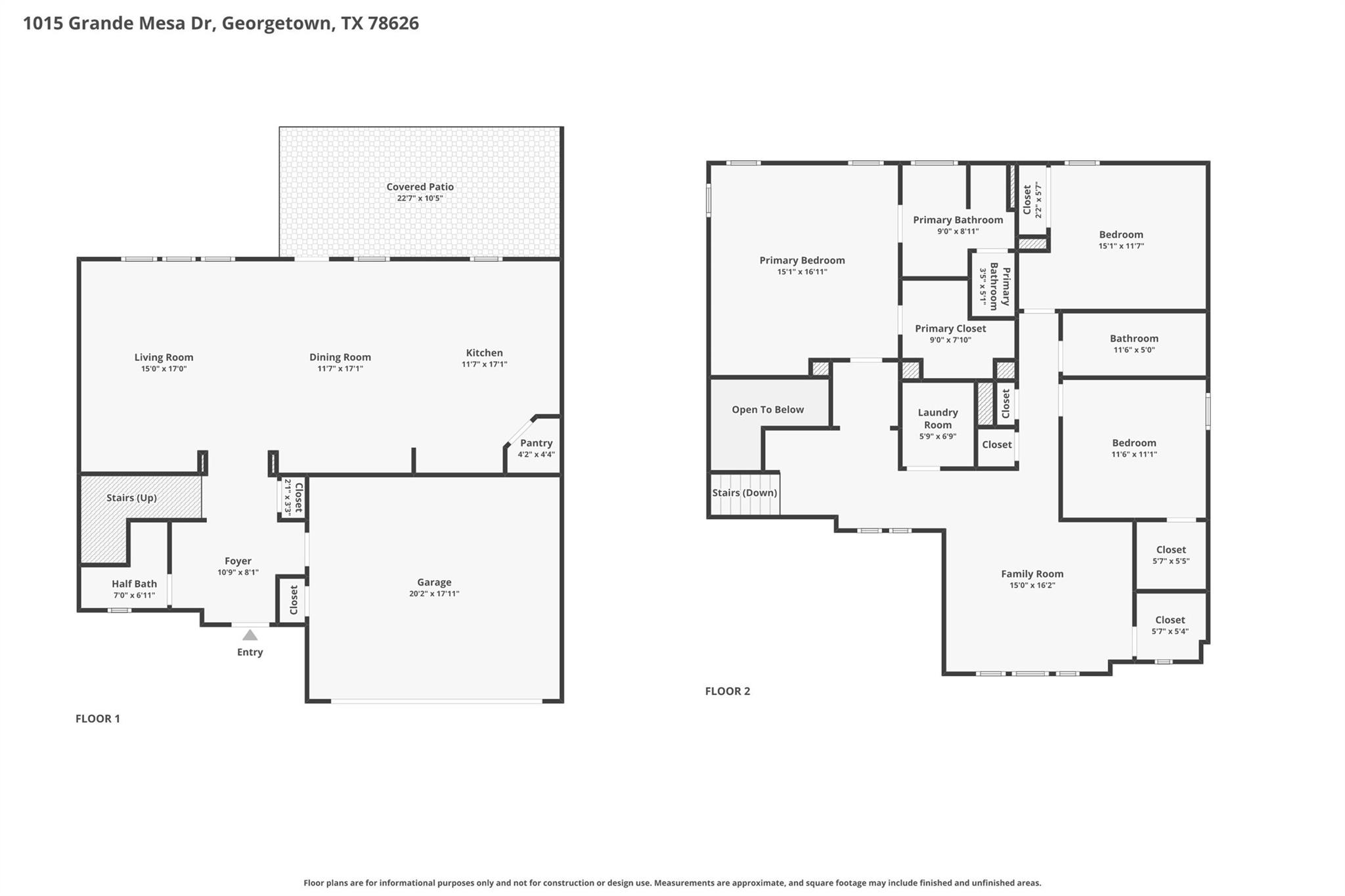 1015 Grande Mesa Dr, Georgetown, TX 78626