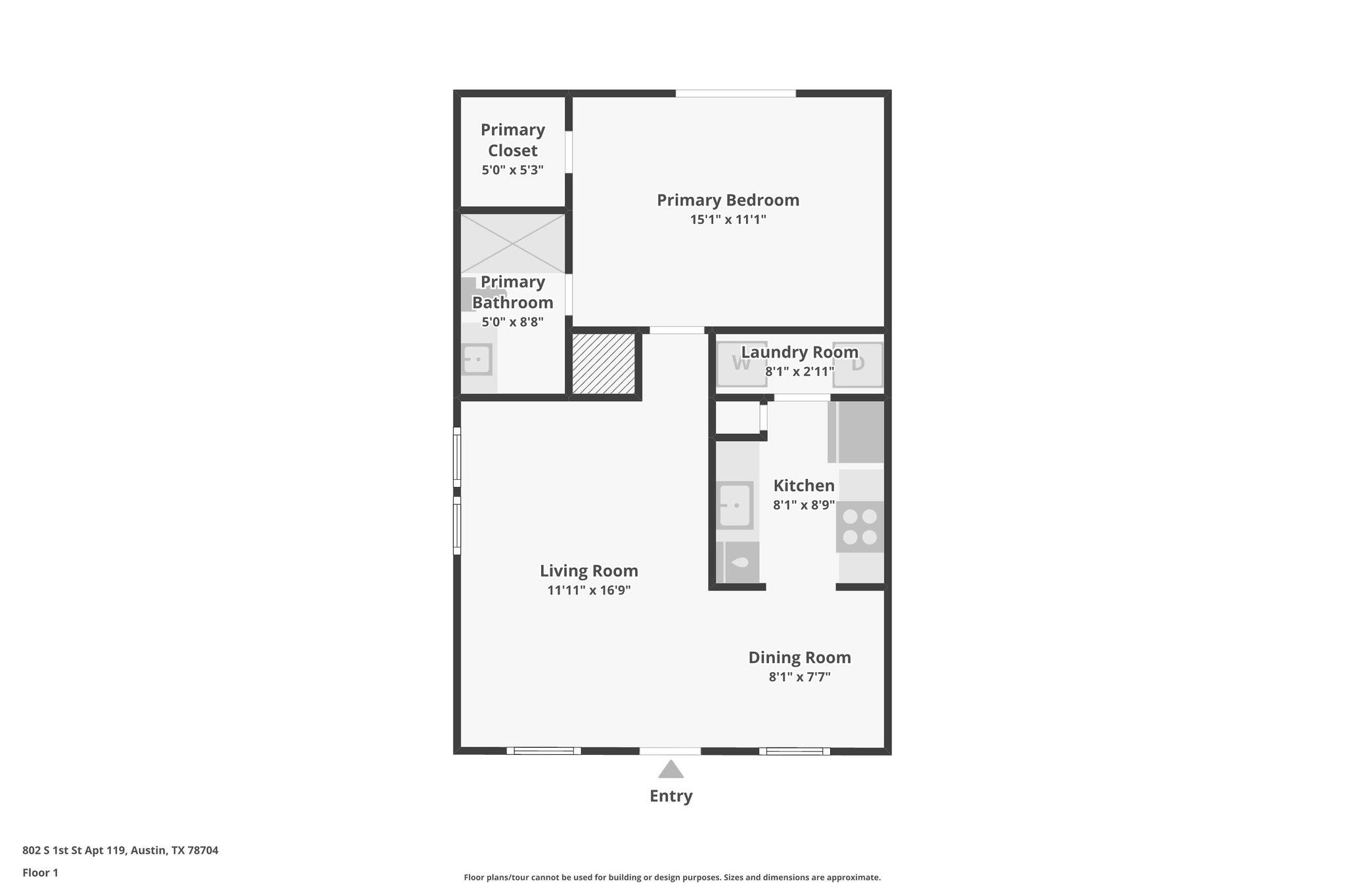 802 S 1st St # 121, Austin, TX 78704