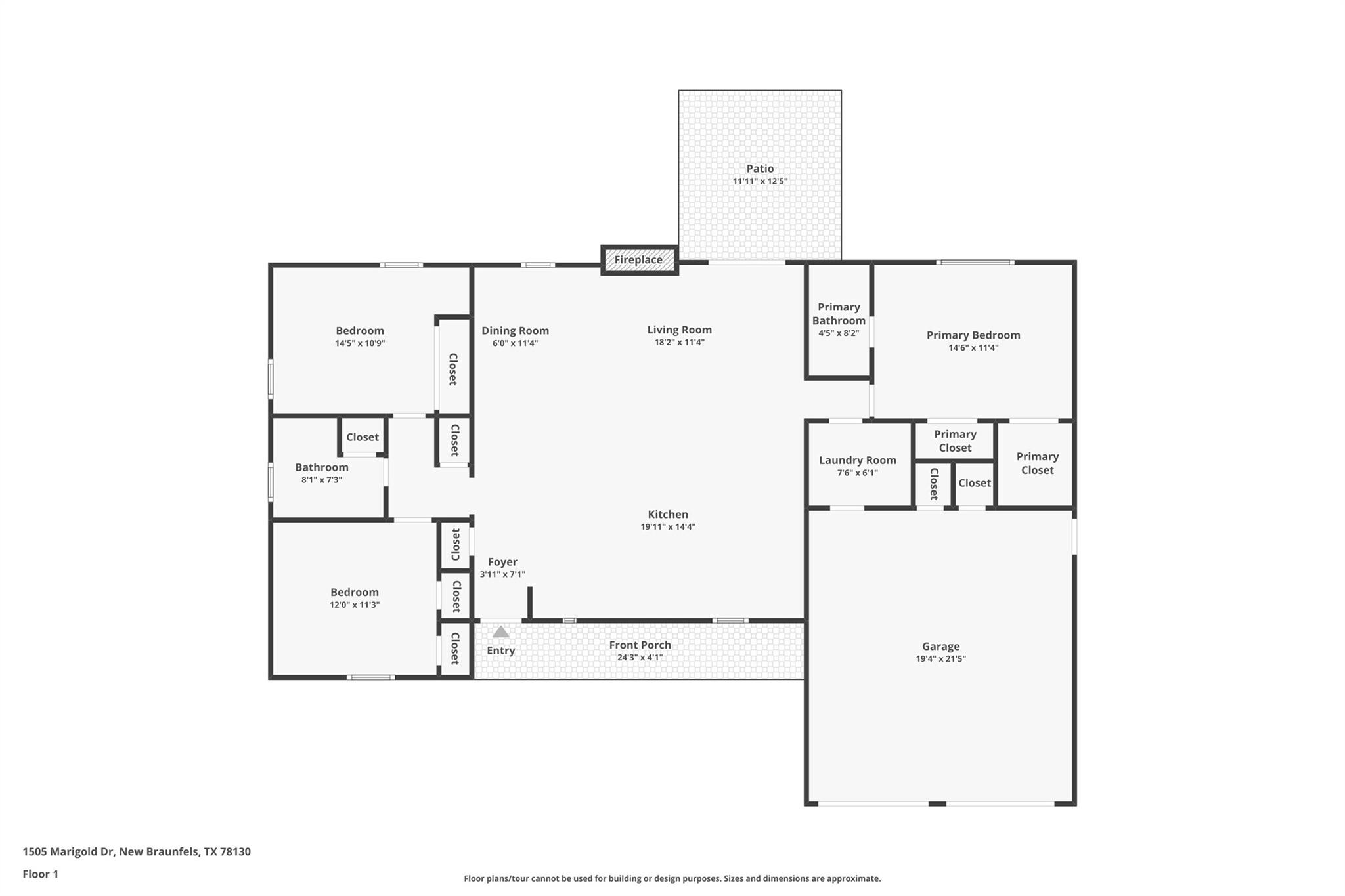 1505 Marigold Dr, New Braunfels, TX 78130