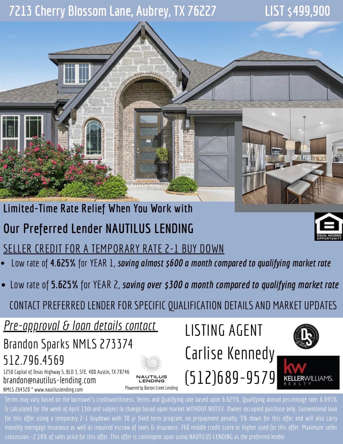 7213 Cherry Blossom Ln, Aubrey, TX 76227