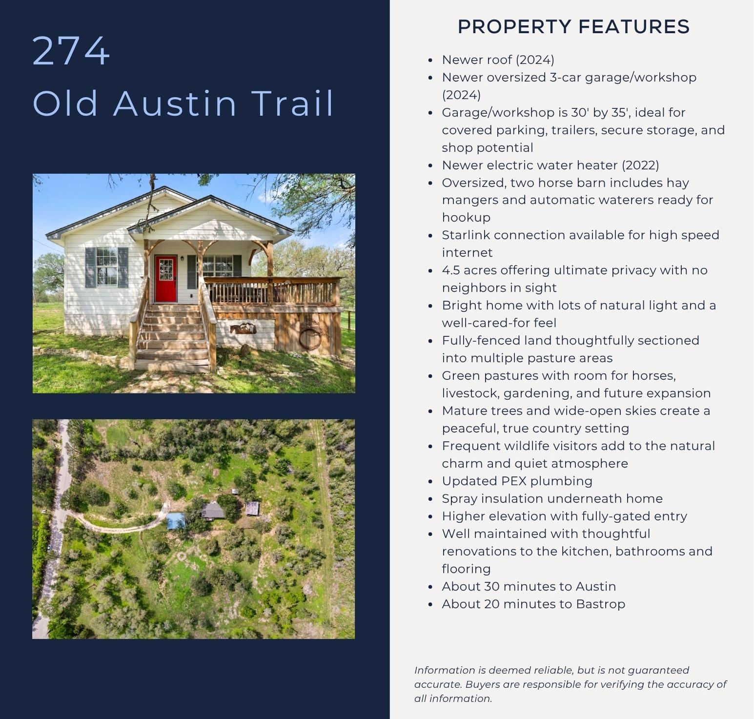 274 Old Austin Trl, Elgin, TX 78621